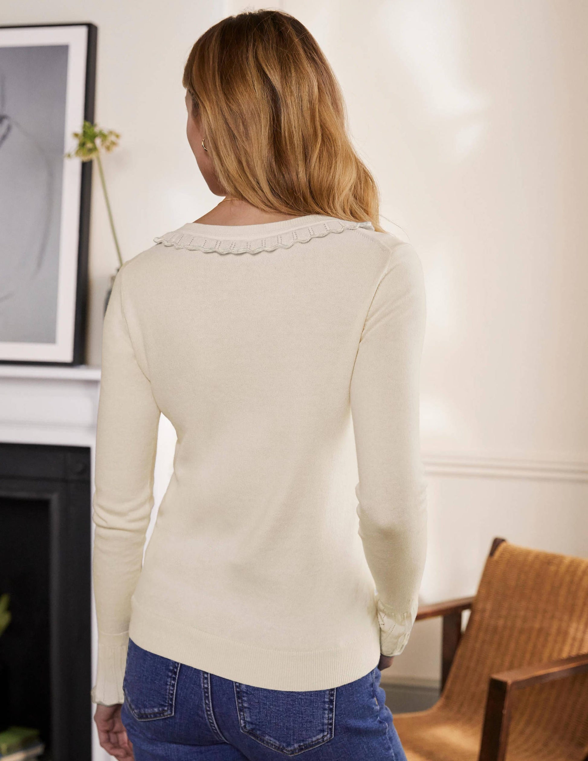 Aimee Pointelle Jumper-Ivory-3