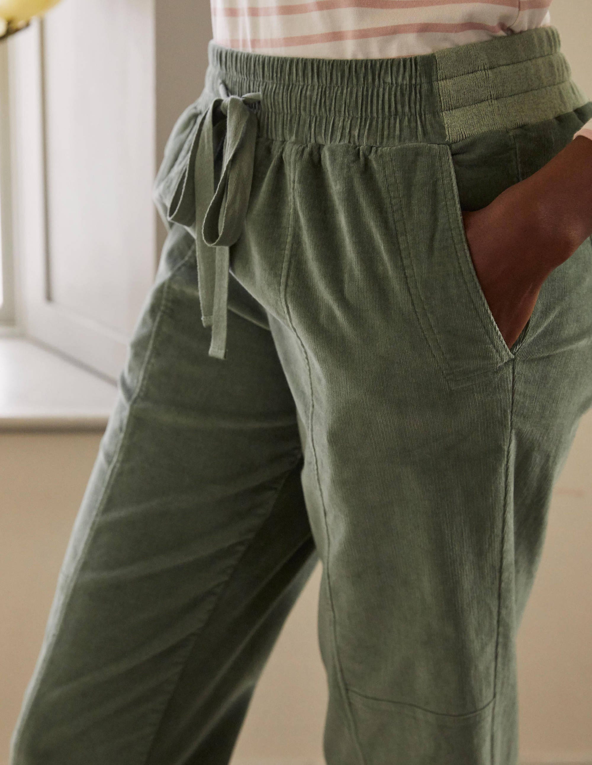 Dorset Cord Trousers-Alder - Image 1