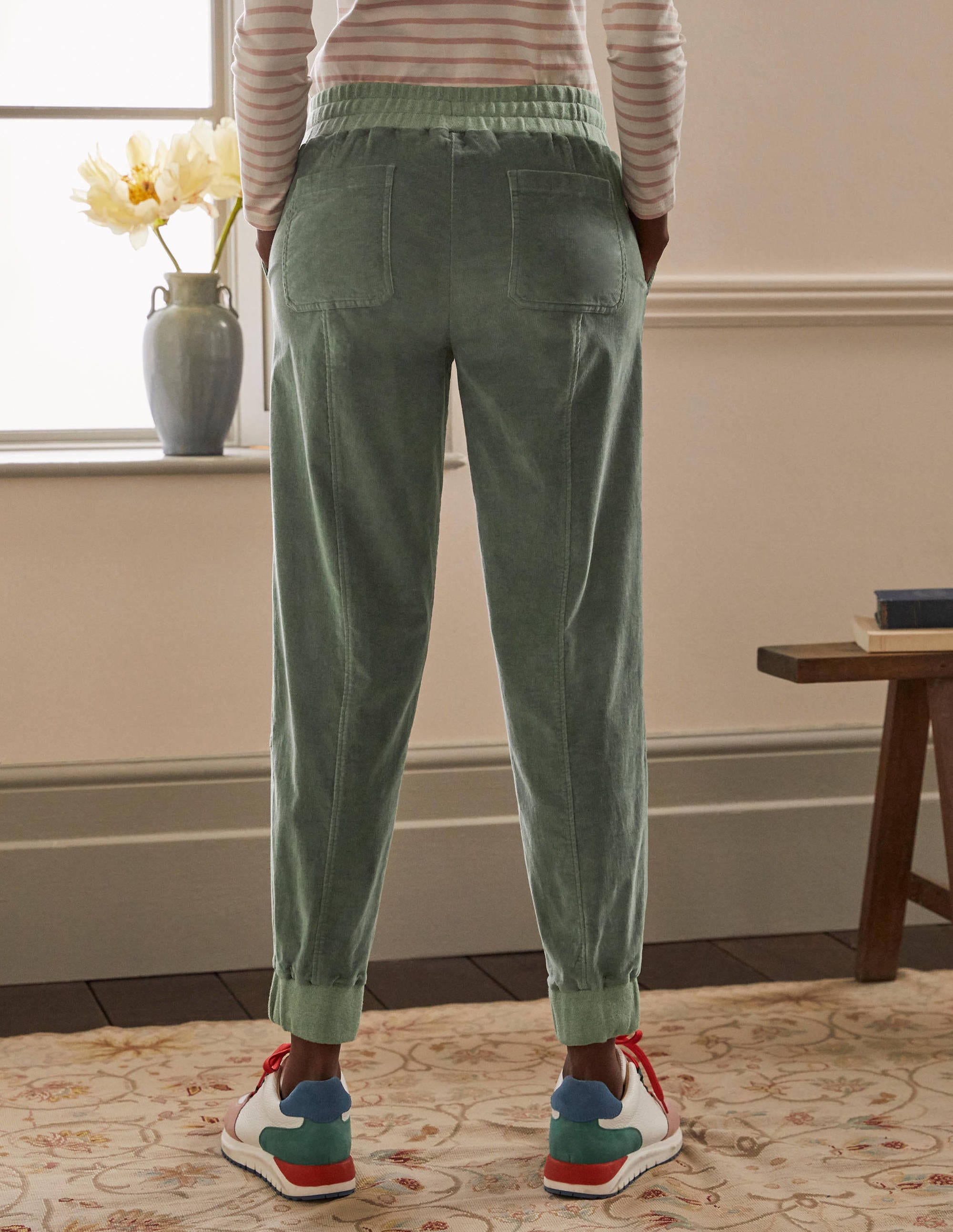 Dorset Cord Trousers-Alder - Image 2