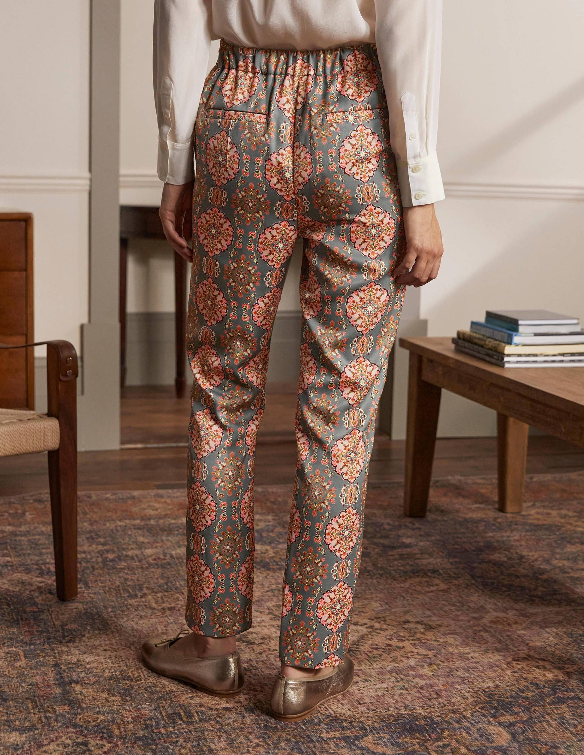 Ludlow Satin Trousers-Cobble Grey, Tapestry-2