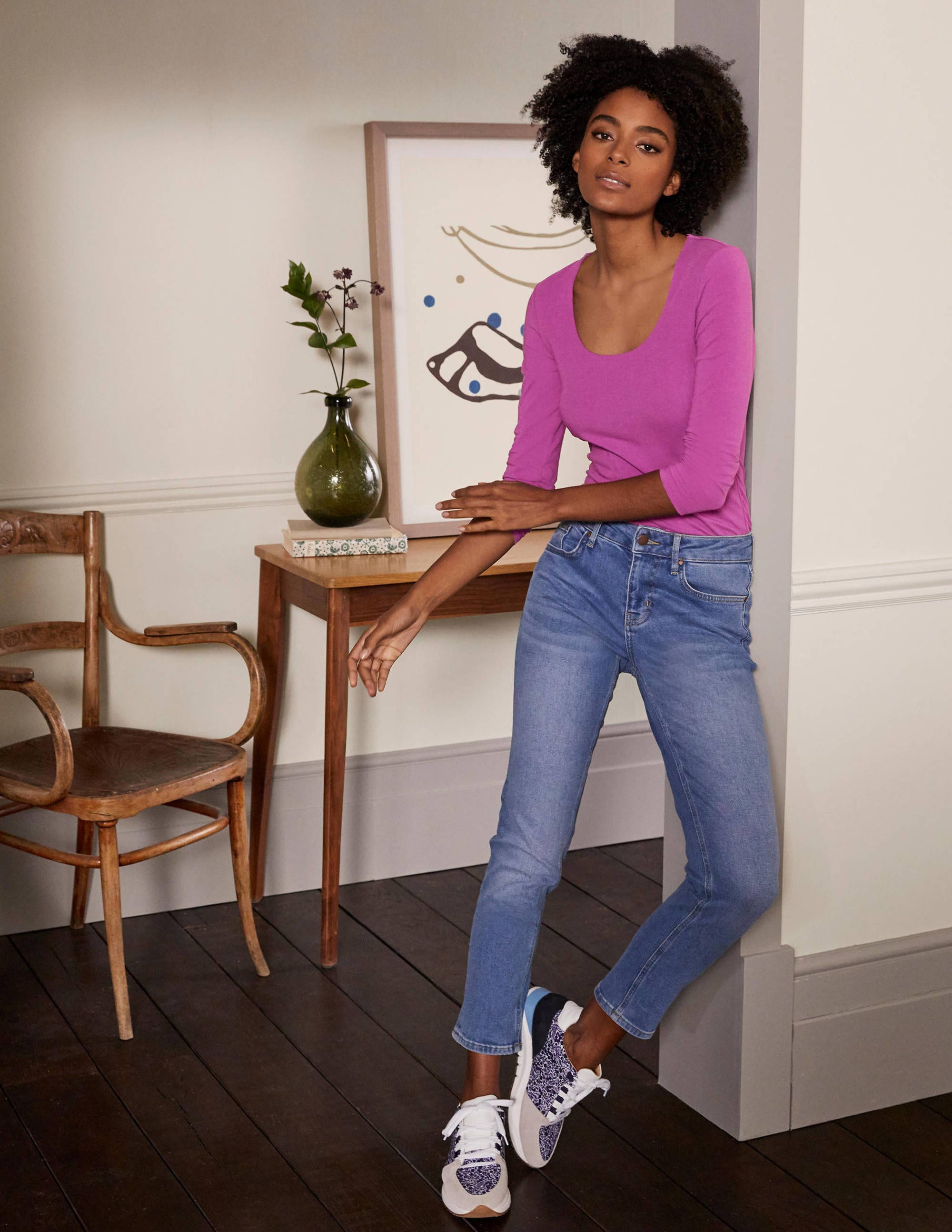 Double Layer Front Top-Regal Purple - Image 1