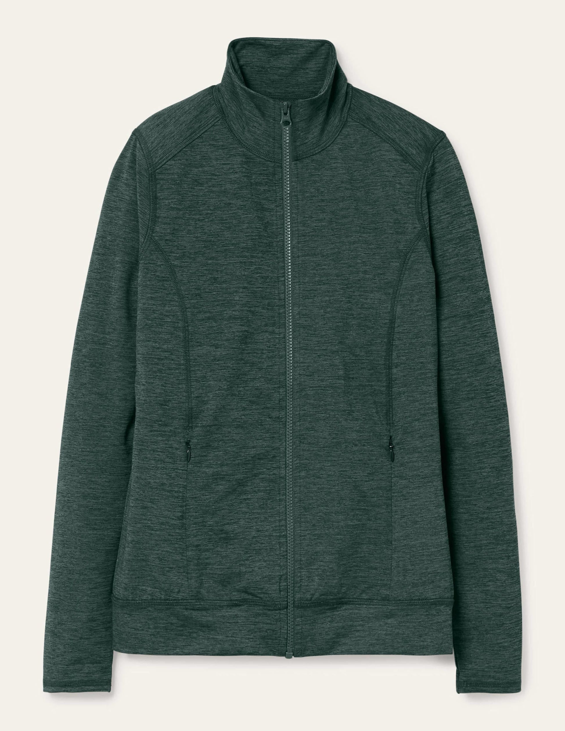 Mischa Zip Through Jacket-Palm Leaf-7
