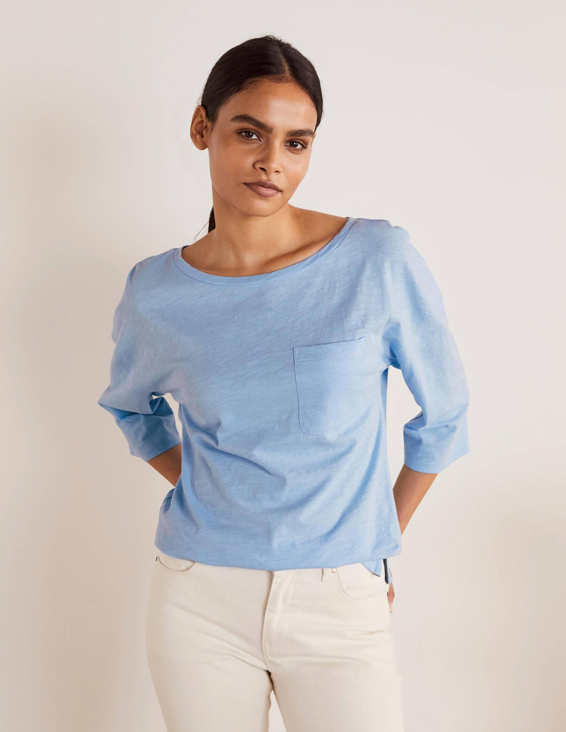 The Cotton Boxy Boatneck Tee-Ice Cube-1