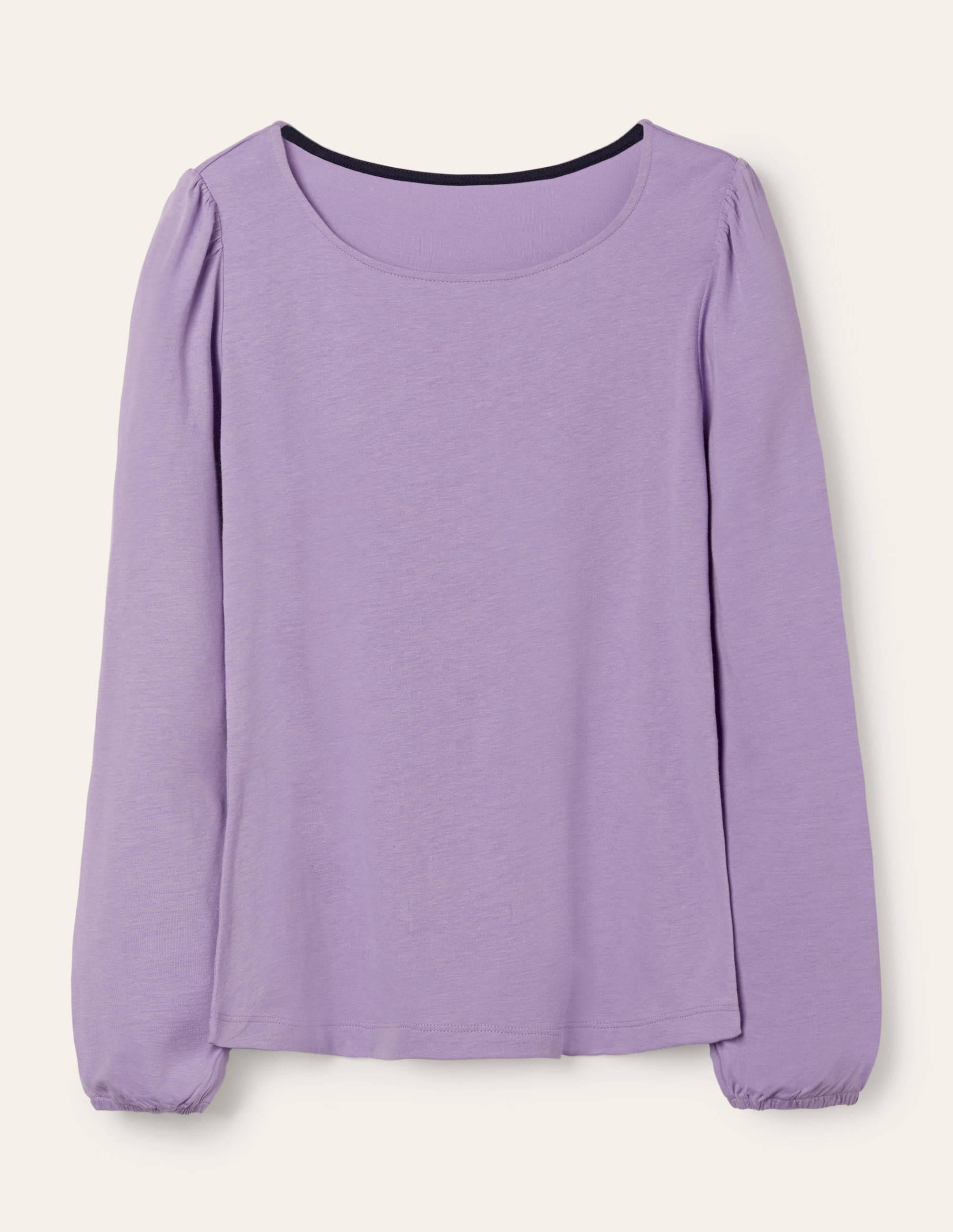 Supersoft Long Sleeve Top-Cool Violet - Image 5