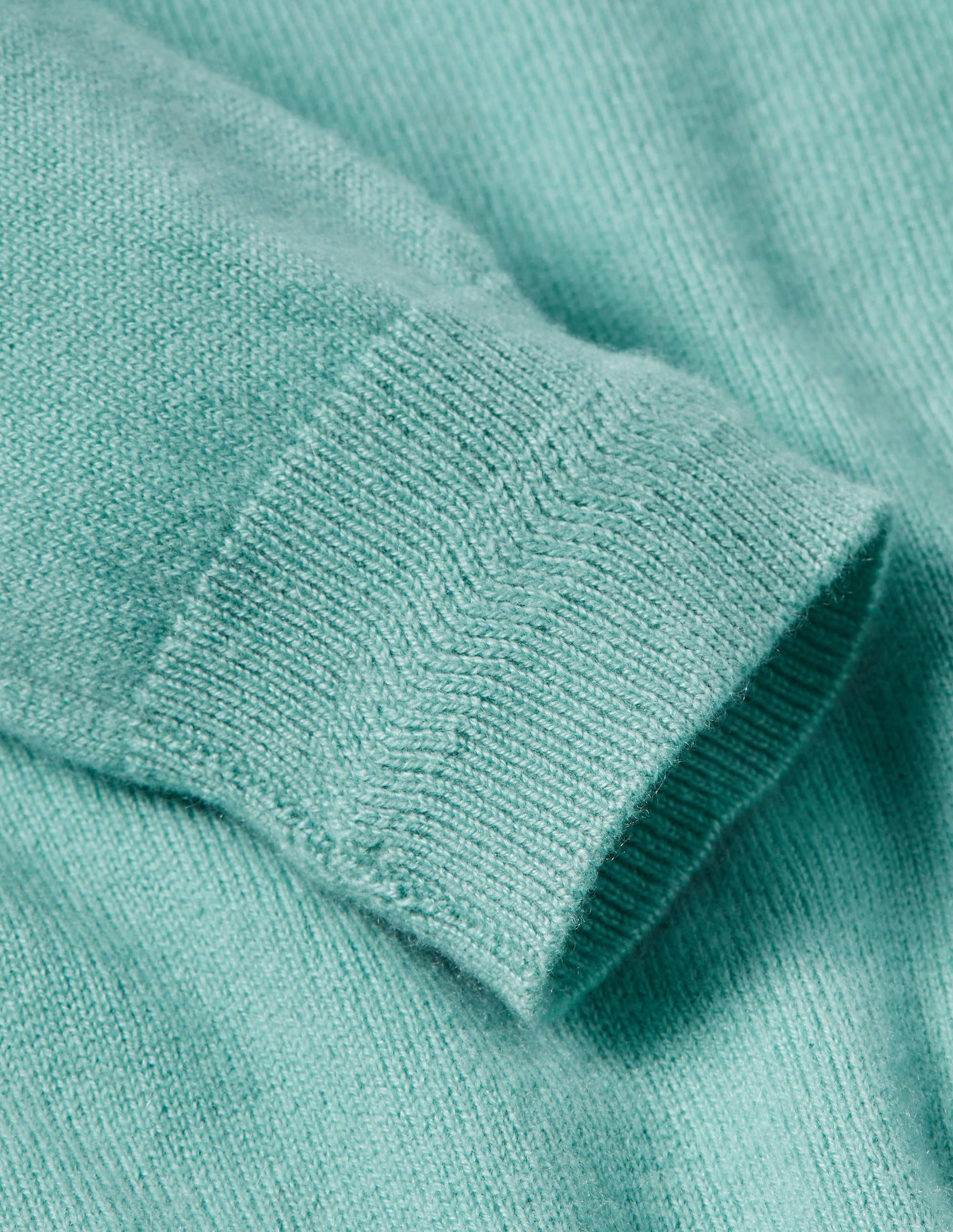 Cashmere Crew Neck Jumper-Apple Mint-6