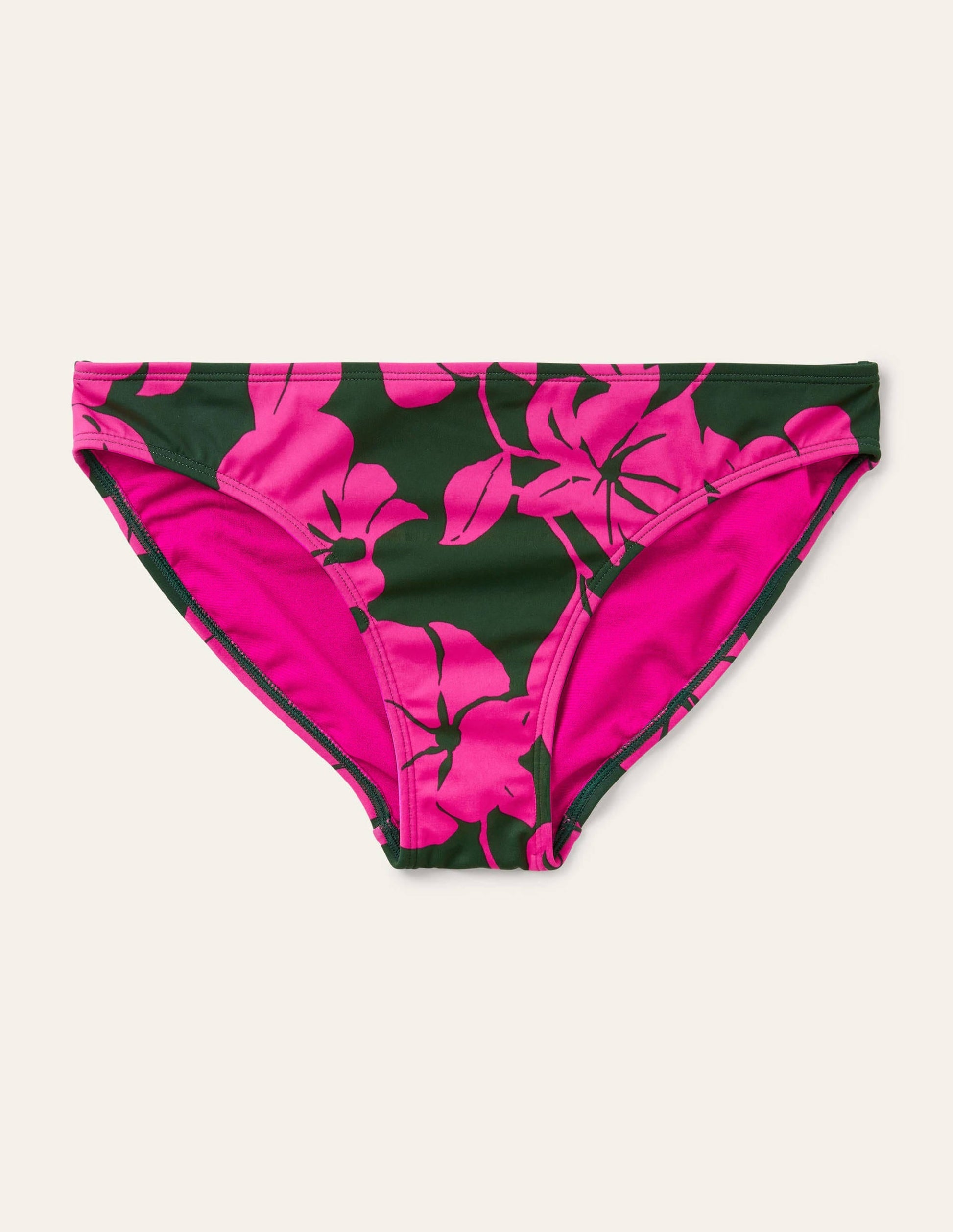 Amalfi Bikini Bottoms-Palm Leaf, Lush Bloom-6