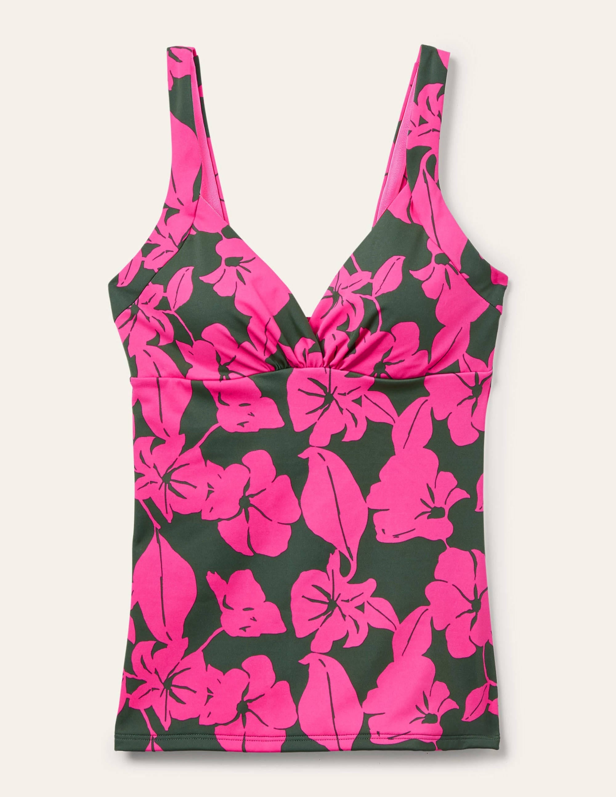 Talamanca Tankini-Palm Leaf, Lush Bloom - Image 6