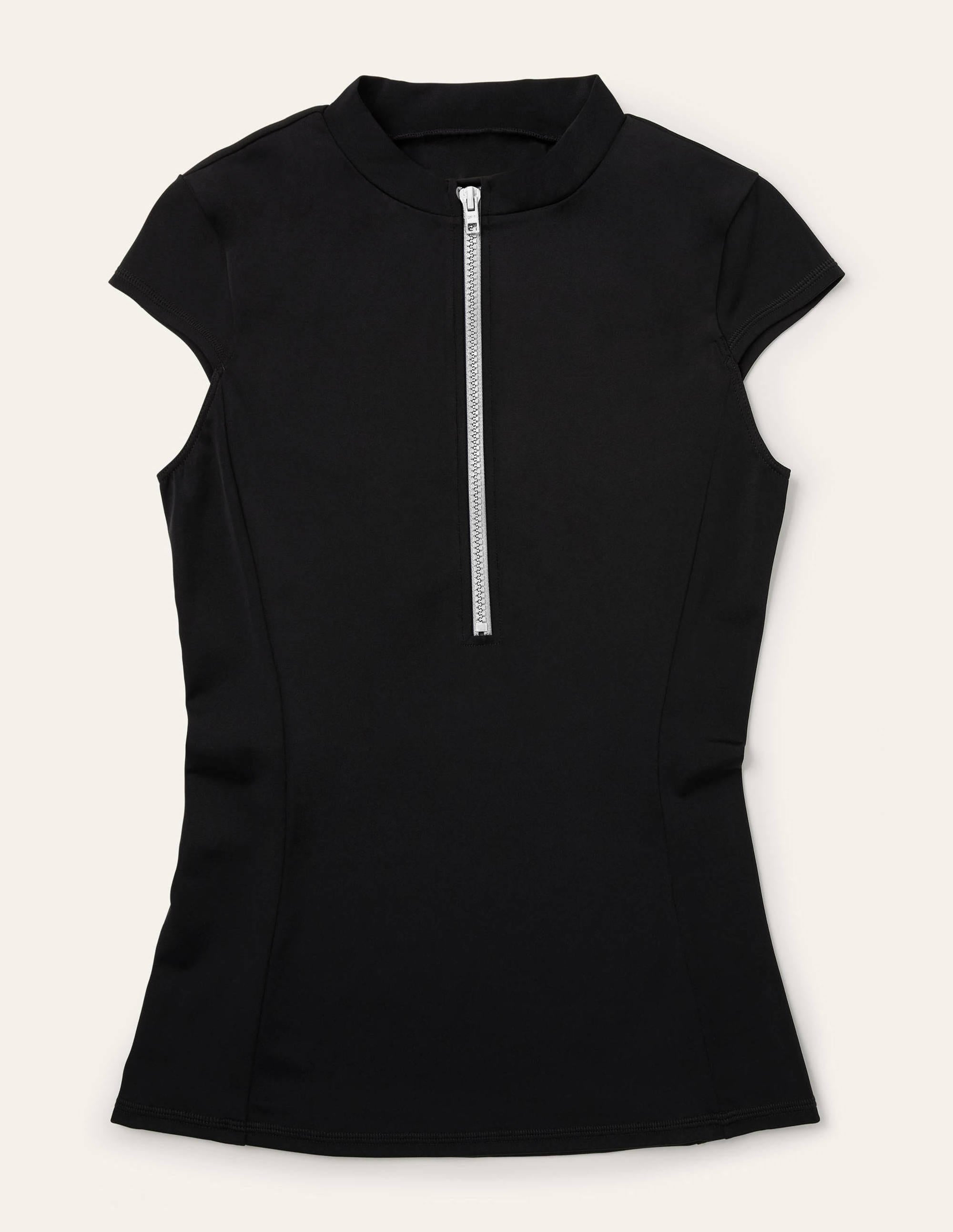 Tilos Short Sleeve Rash Vest-Black - Image 5