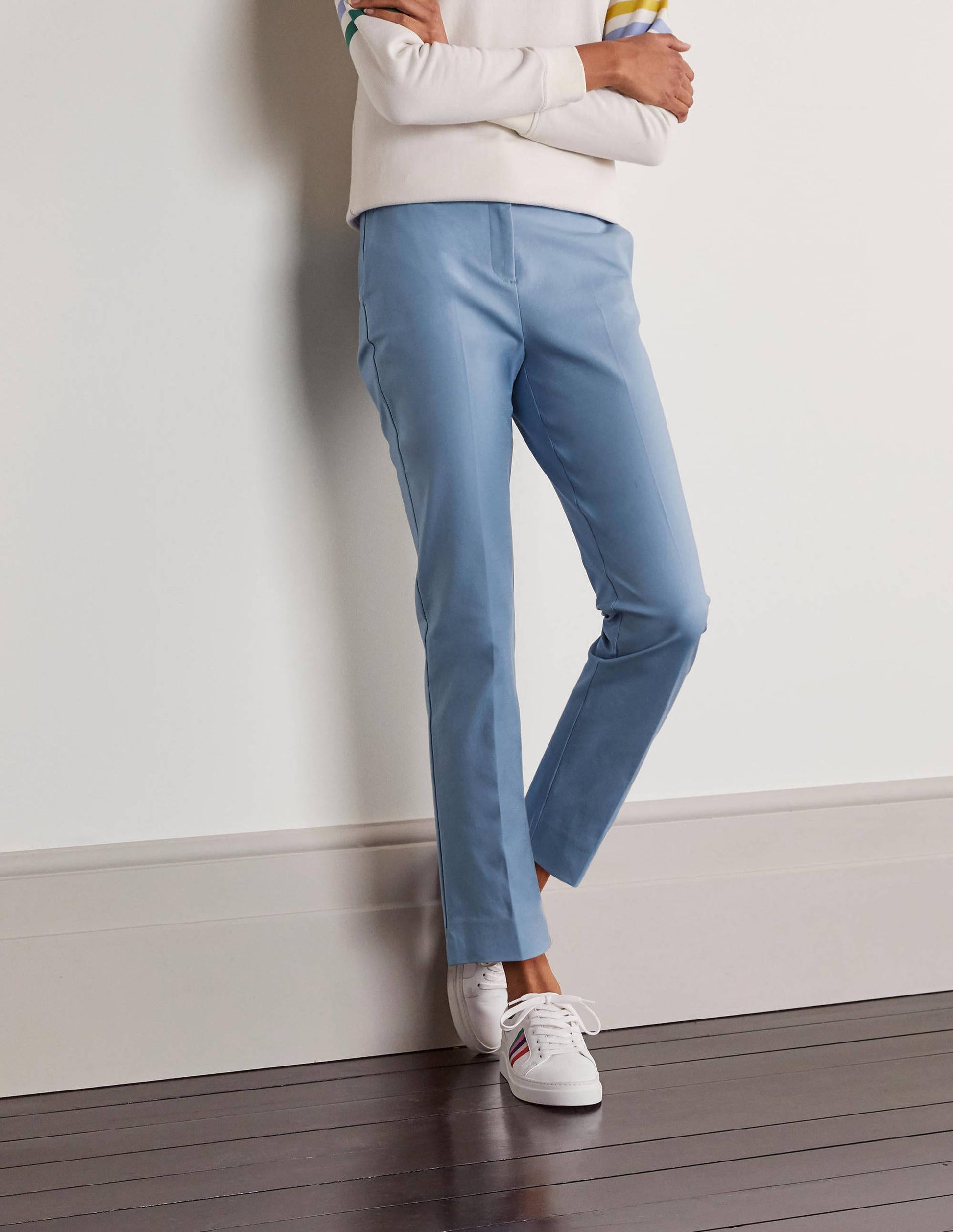 Richmond 7/8 Trouser-Hazy Blue-1