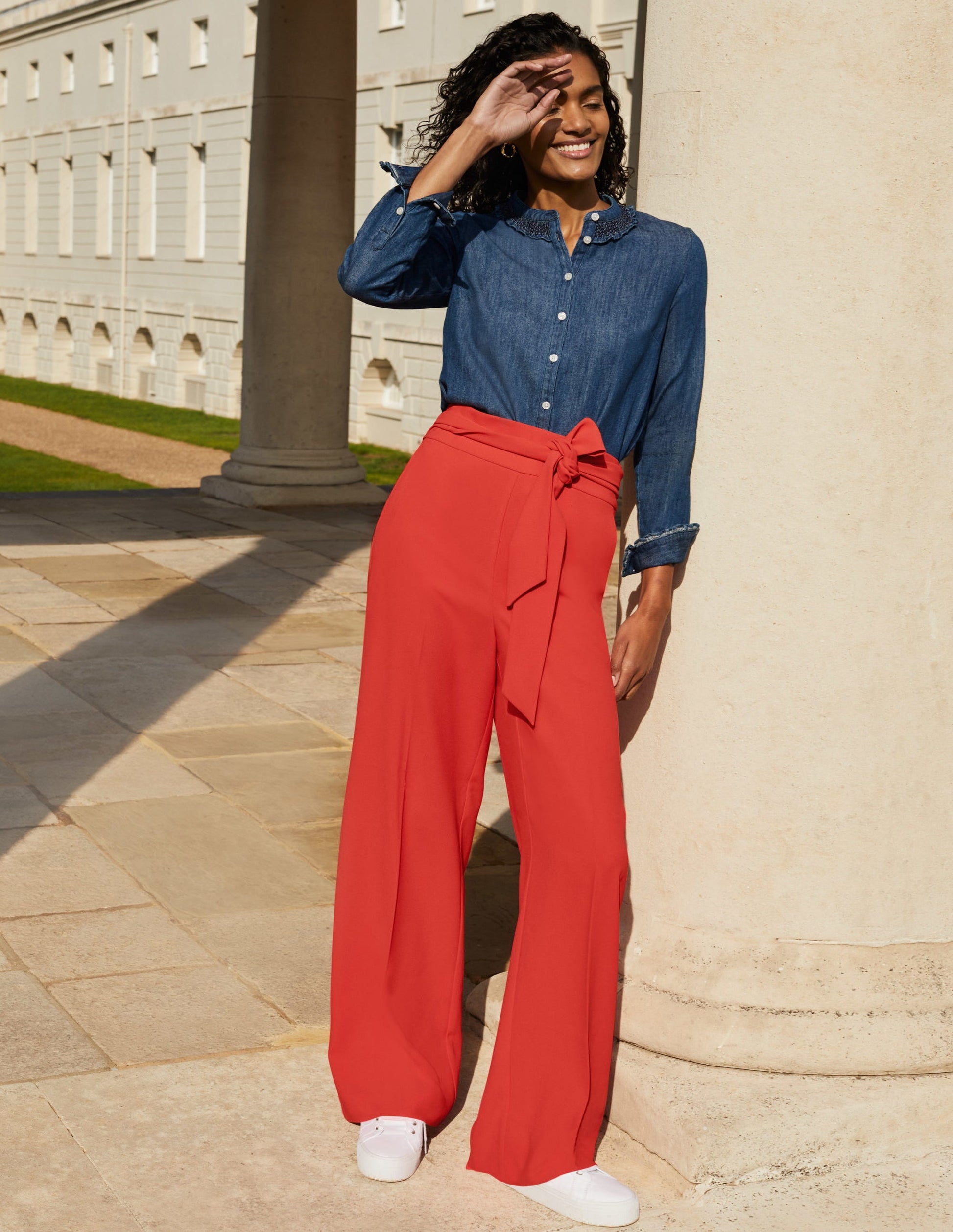 Allendale Trousers-Cherry Red-5
