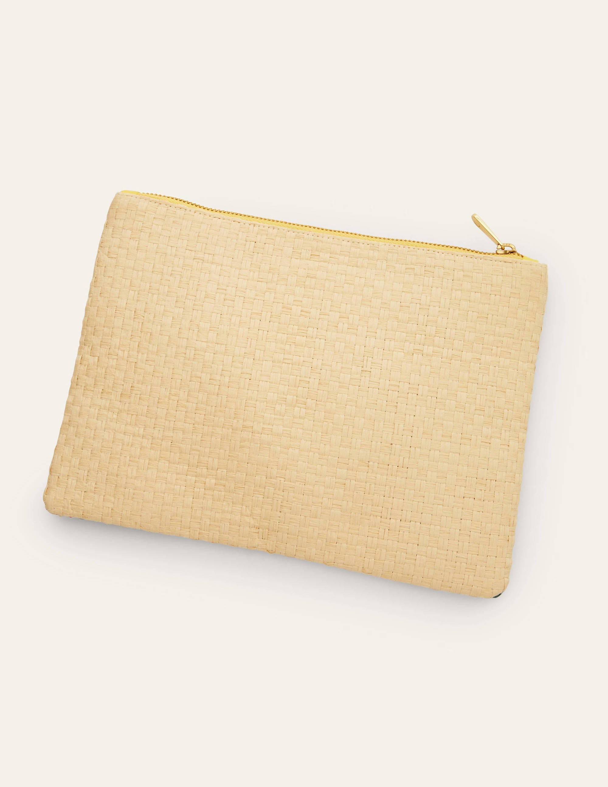Embroidered Raffia Keepsake-Natural Pineapple - Image 3