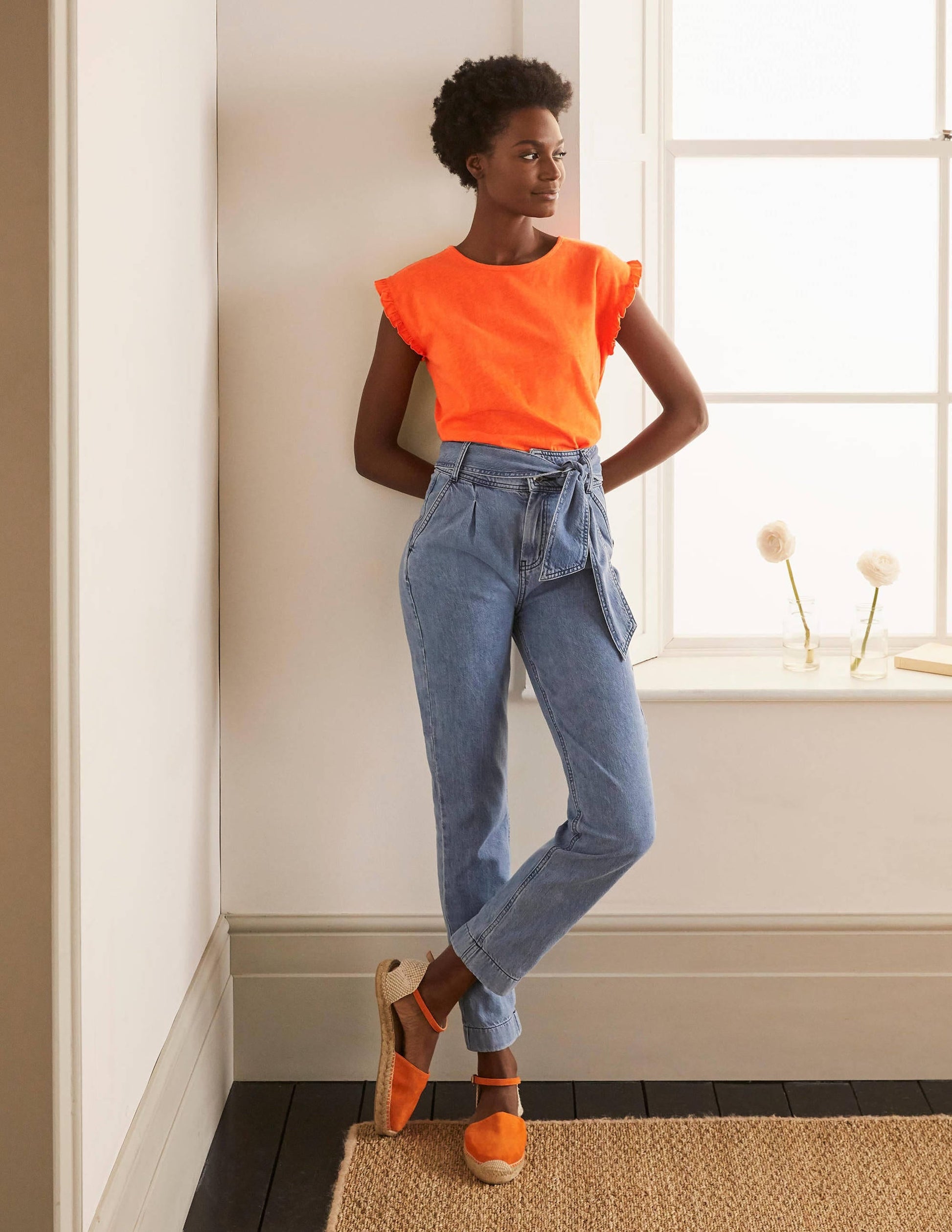Faye Jersey Top-Satsuma-2