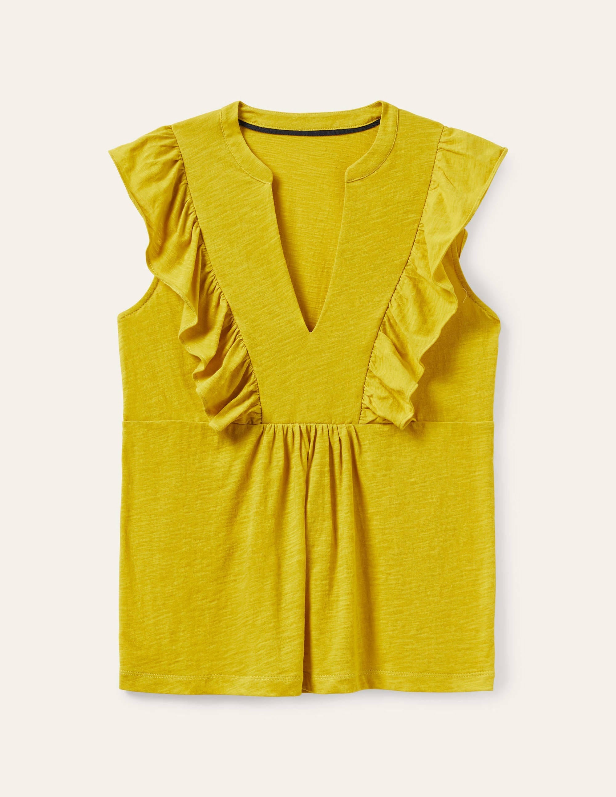 Judith Jersey Top-Chartreuse - Image 5