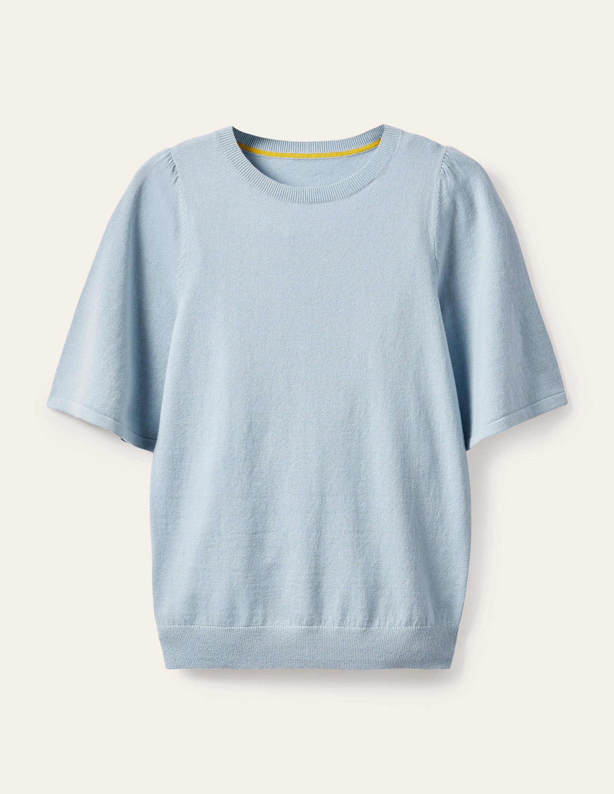 Abbotsbury Knitted Tee-Surf - Image 6