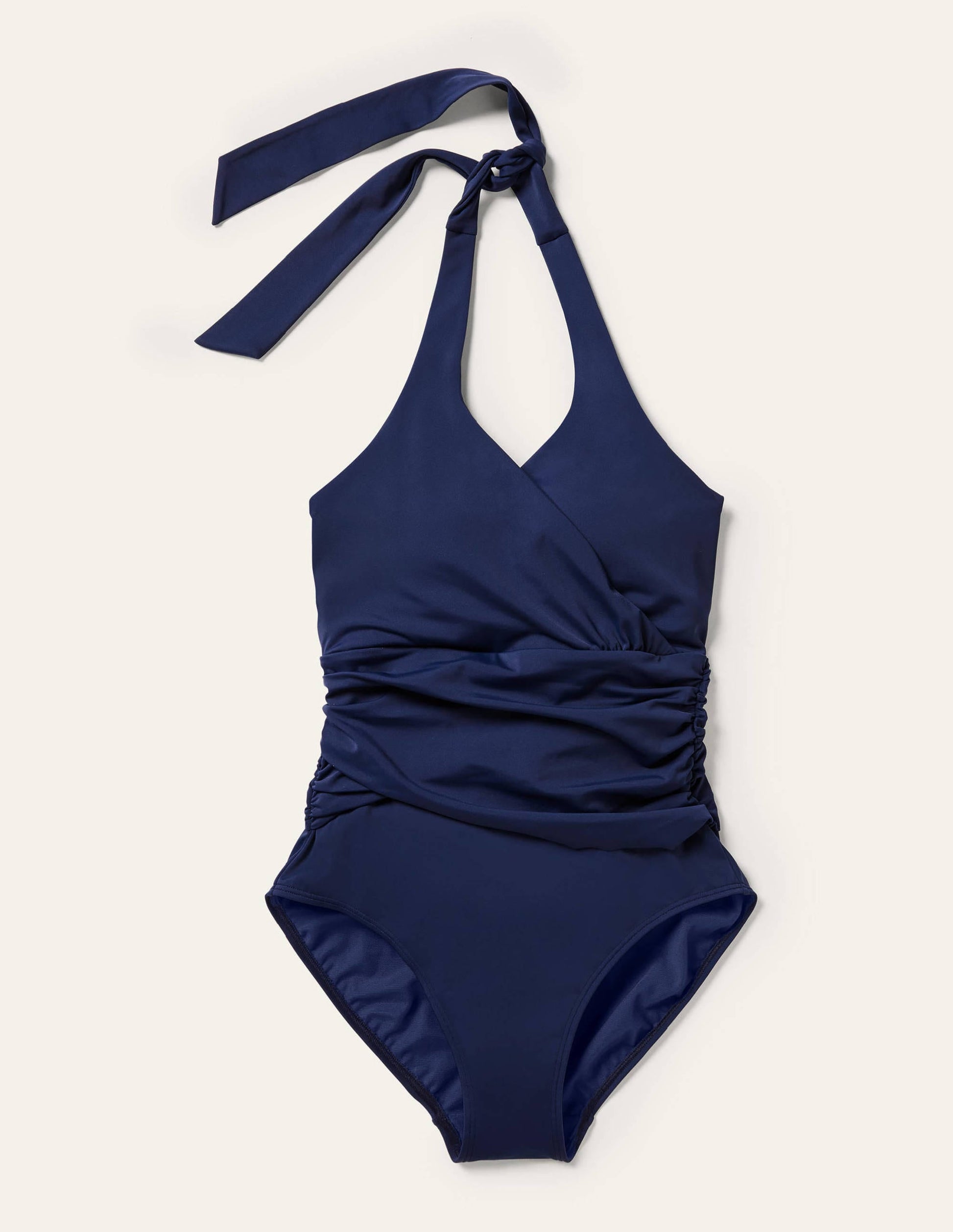 Levanzo Halter Swimsuit-French Navy-6