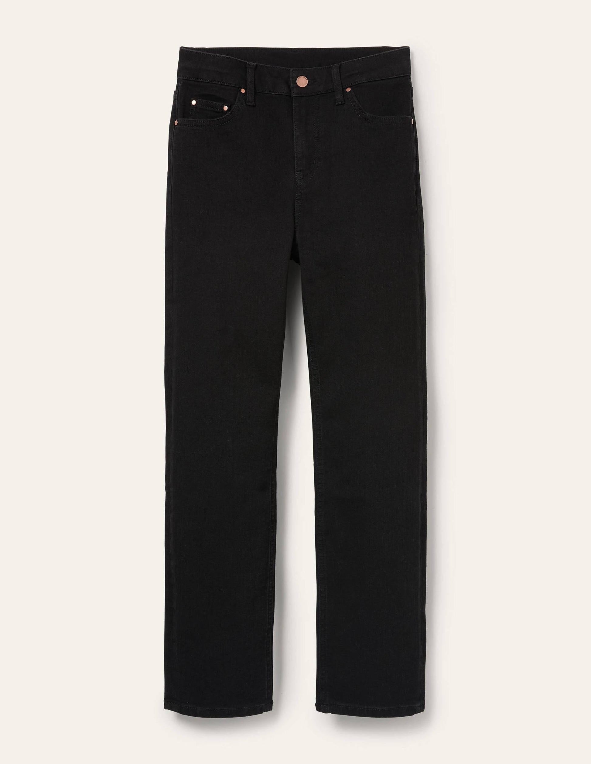 Slim Straight Ankle Skimmers-Black-5