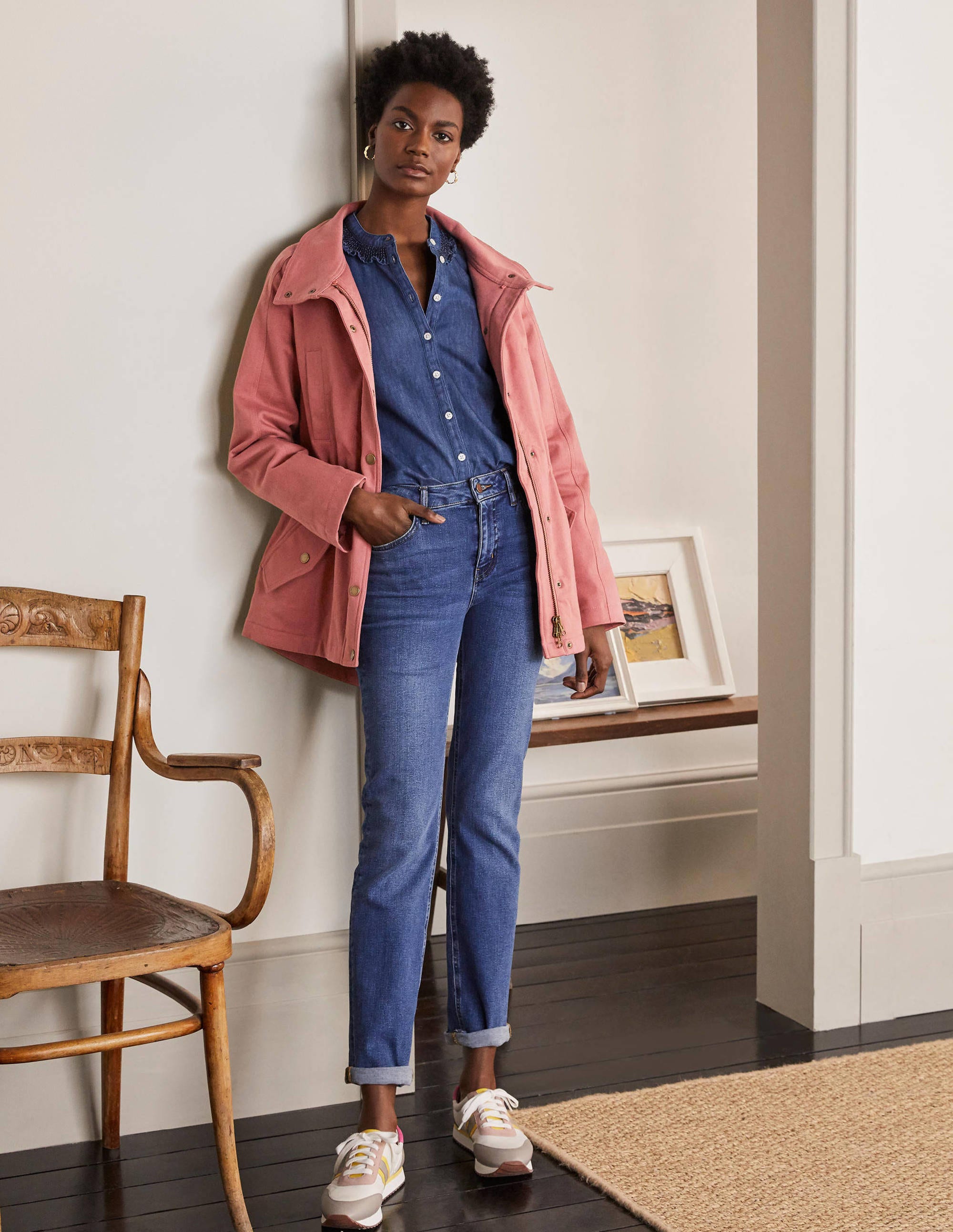 Kentwell Parka-Dusty Rose - Image 1