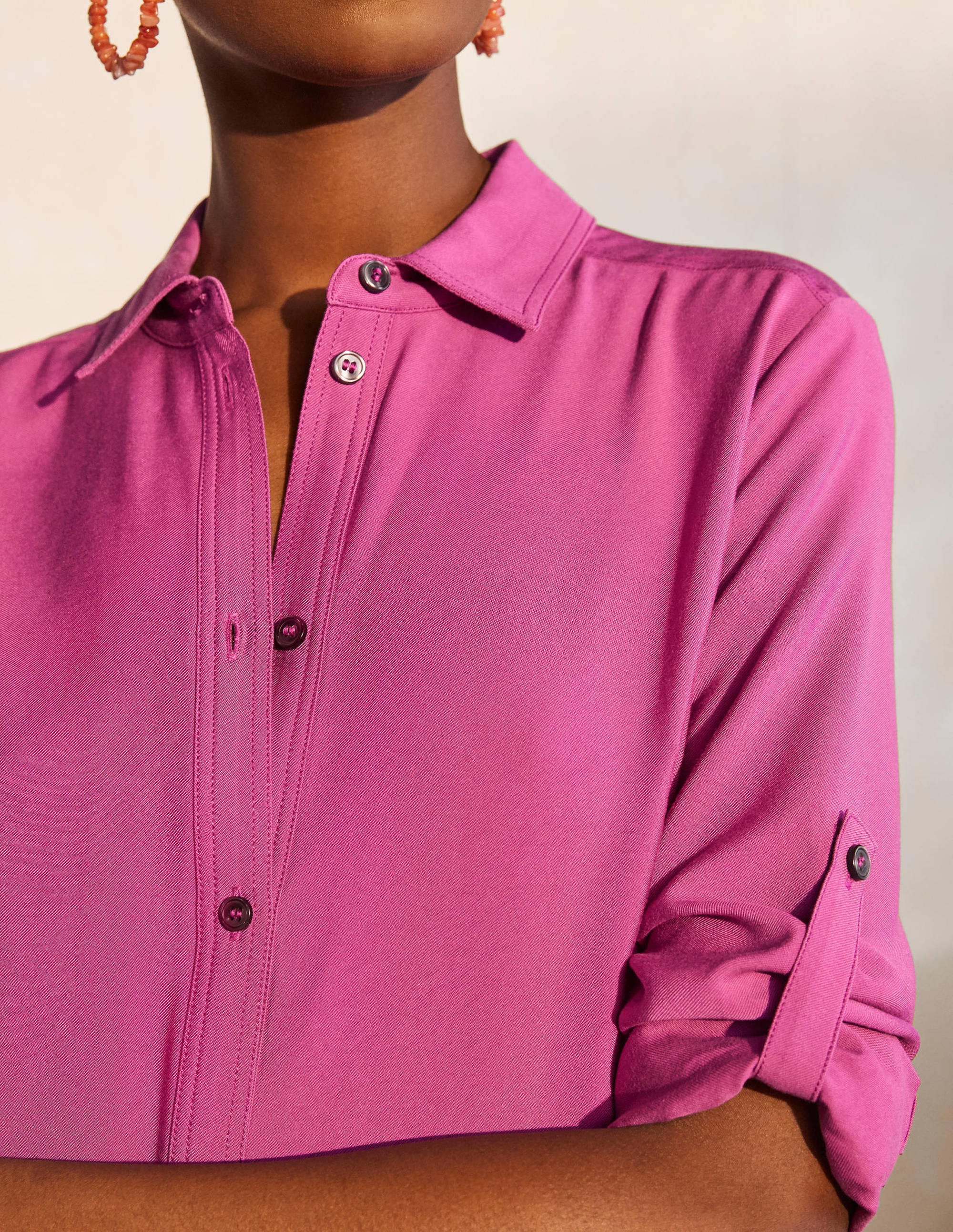 Cosima Playsuit-Berry Sorbet - Image 4