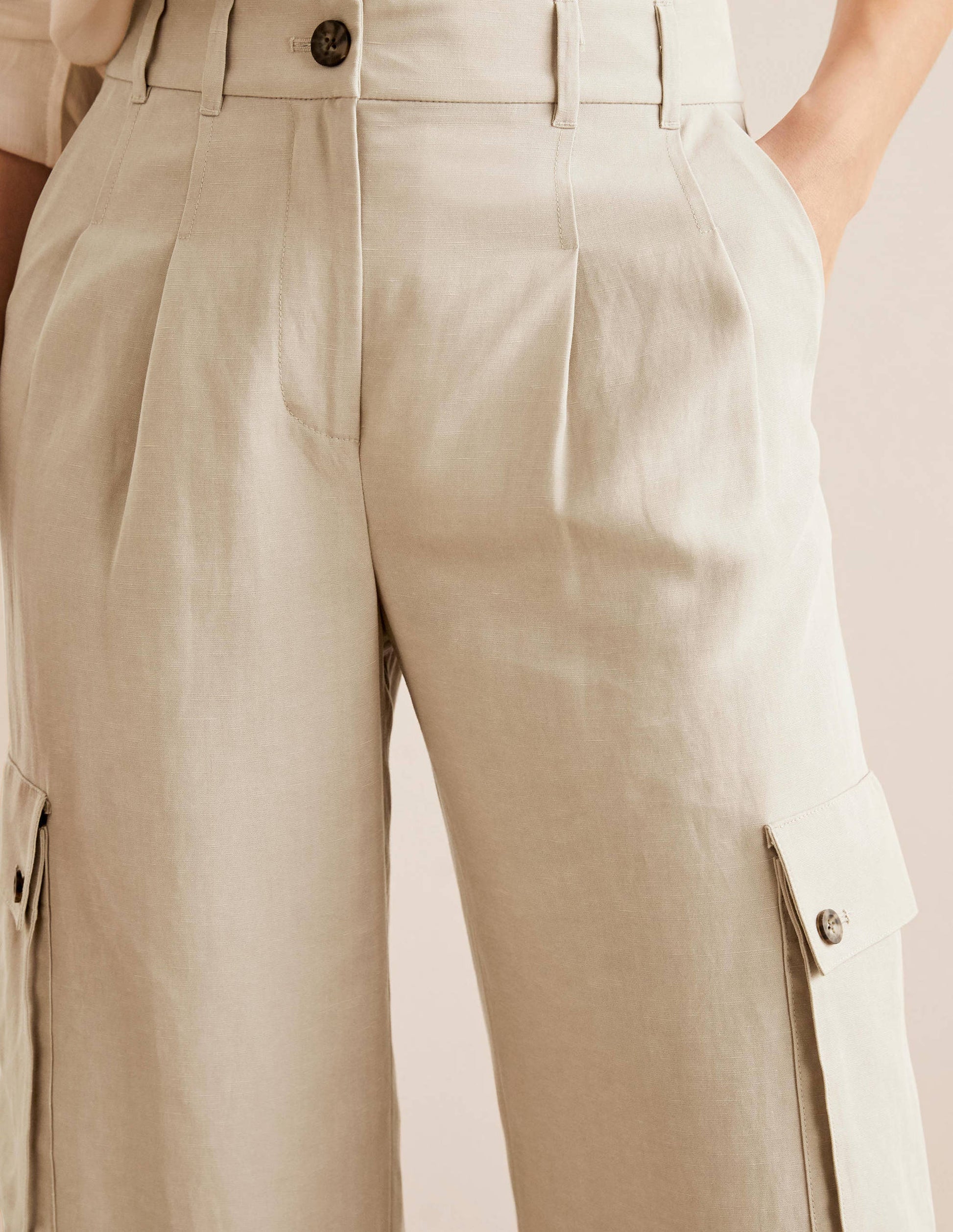 Ailesbury Cargo Trousers-Sand-3