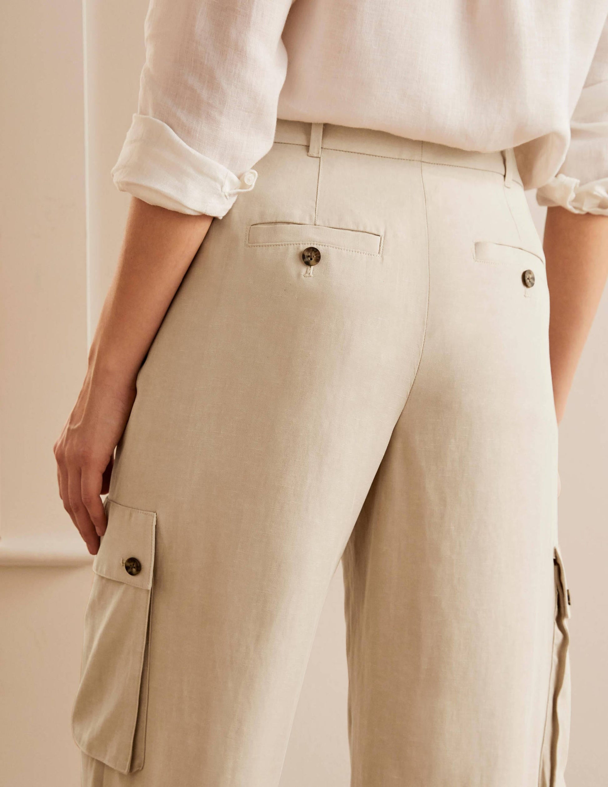 Ailesbury Cargo Trousers-Sand-4