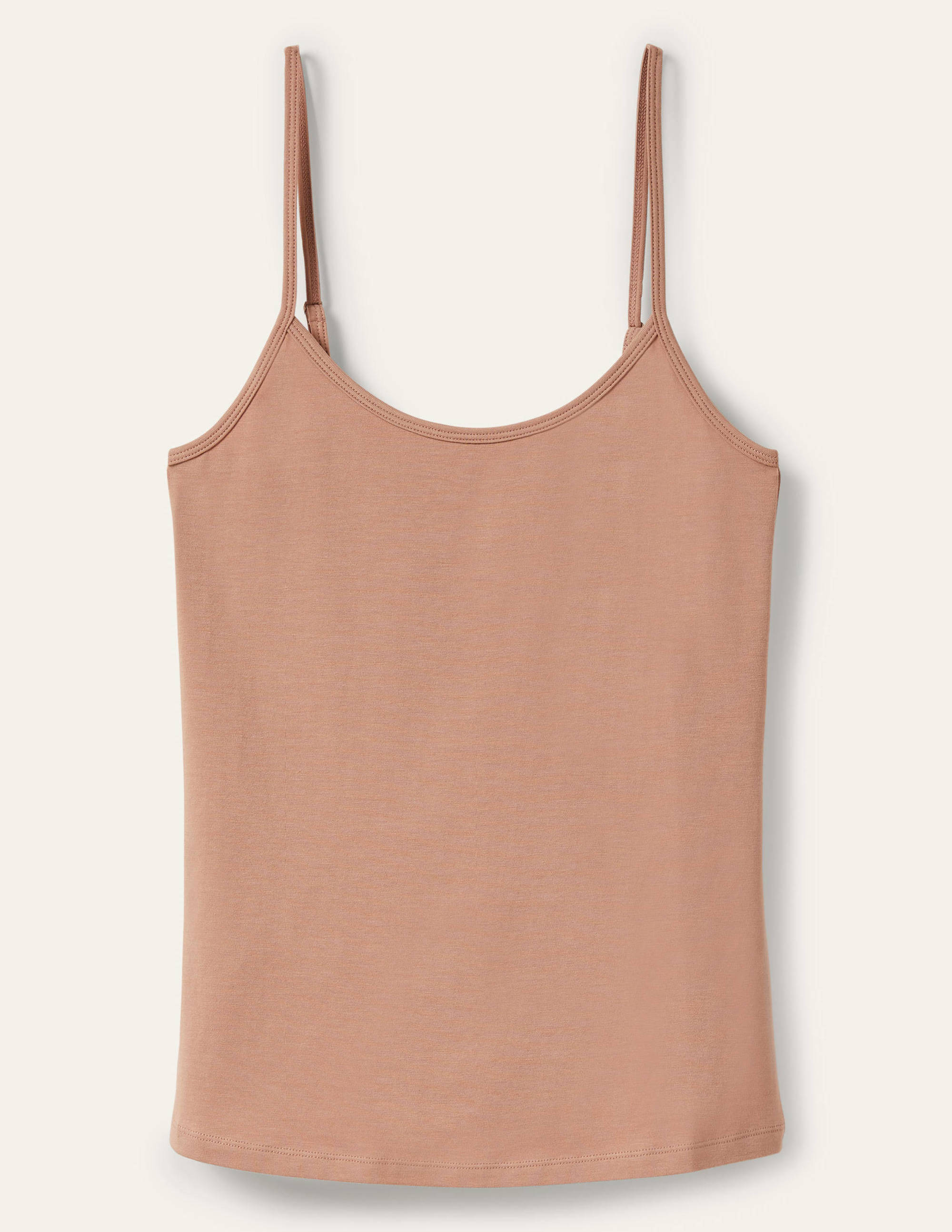 Plain Cami Top-Medium Beige - Image 7