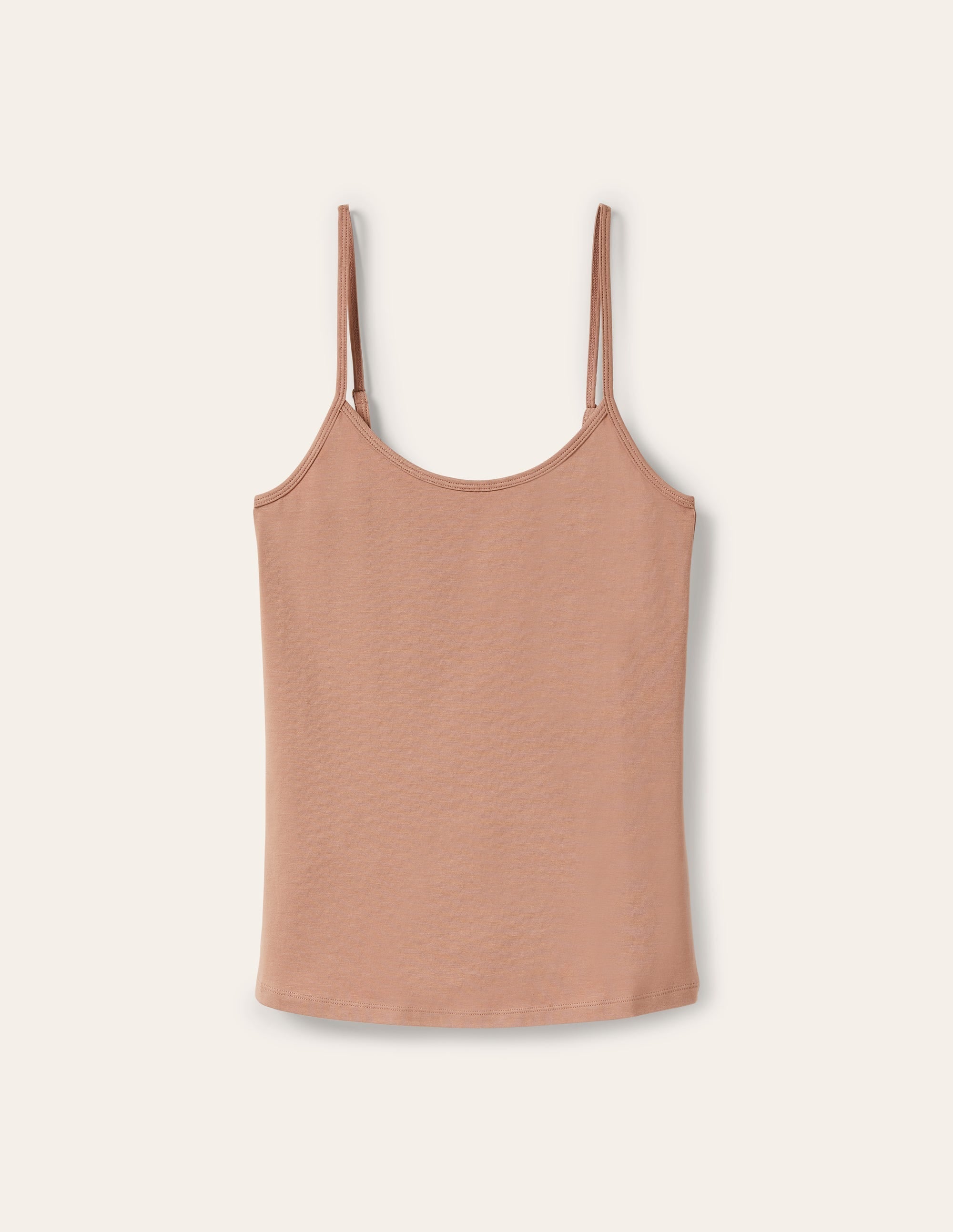 Plain Cami Top-Medium Beige - Image 8