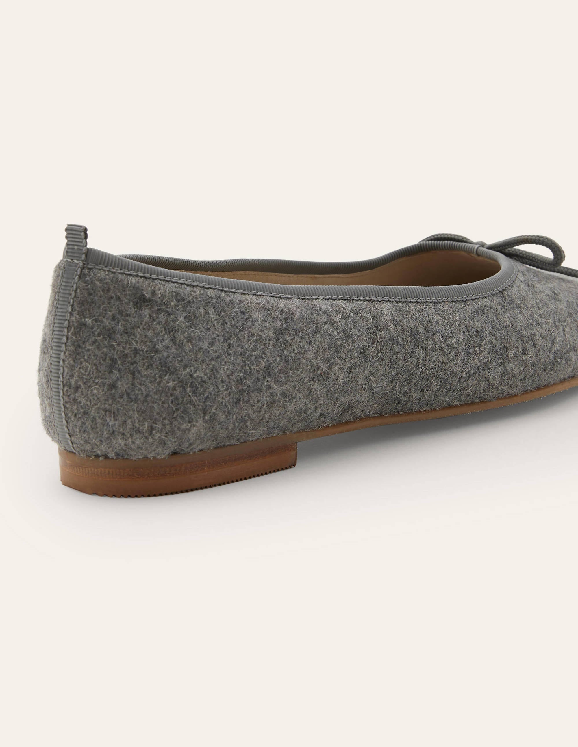 High Cut Ballerinas-Grey Marl - Image 4