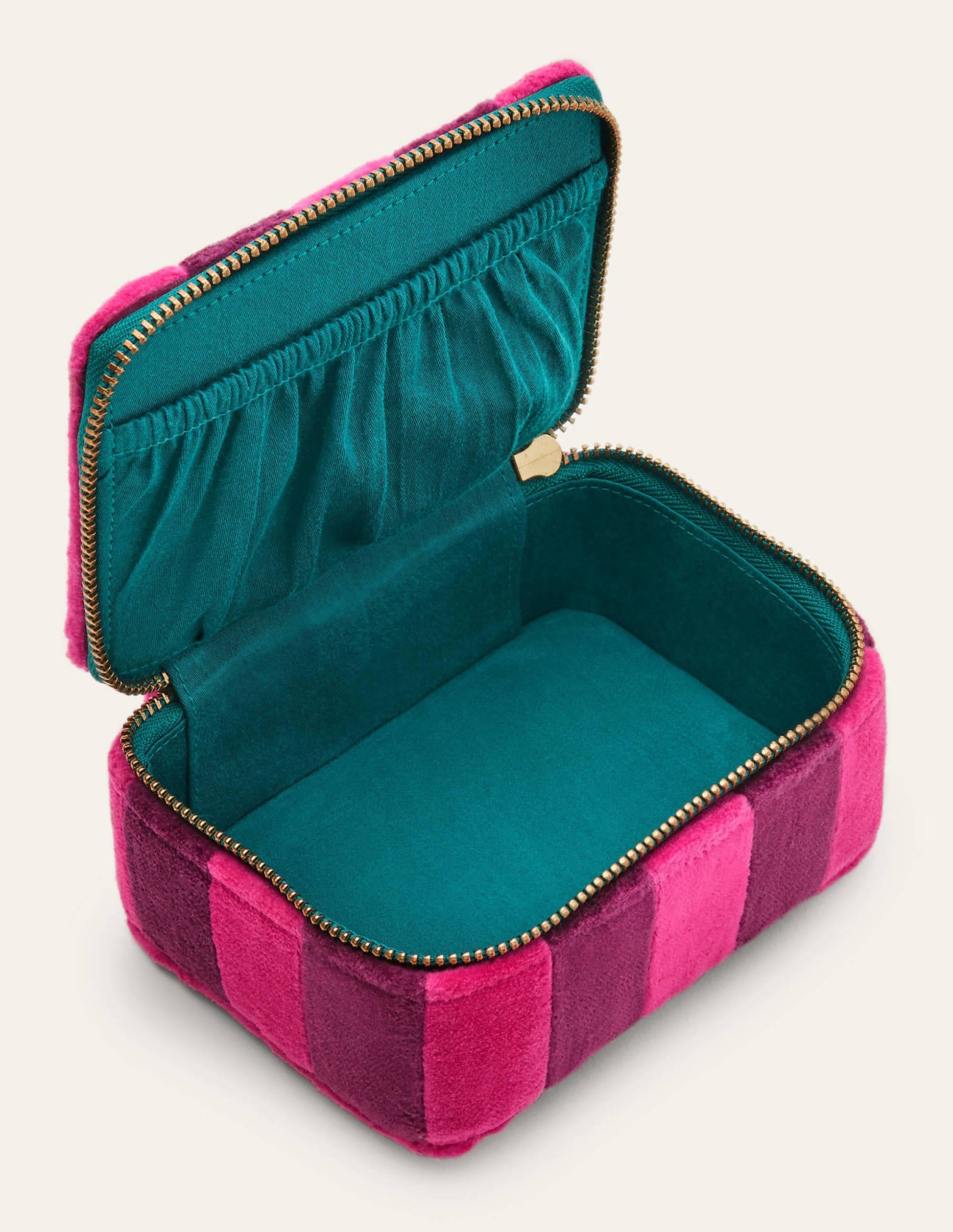 Velvet Trinket Box-Festival Pink/Wine-5