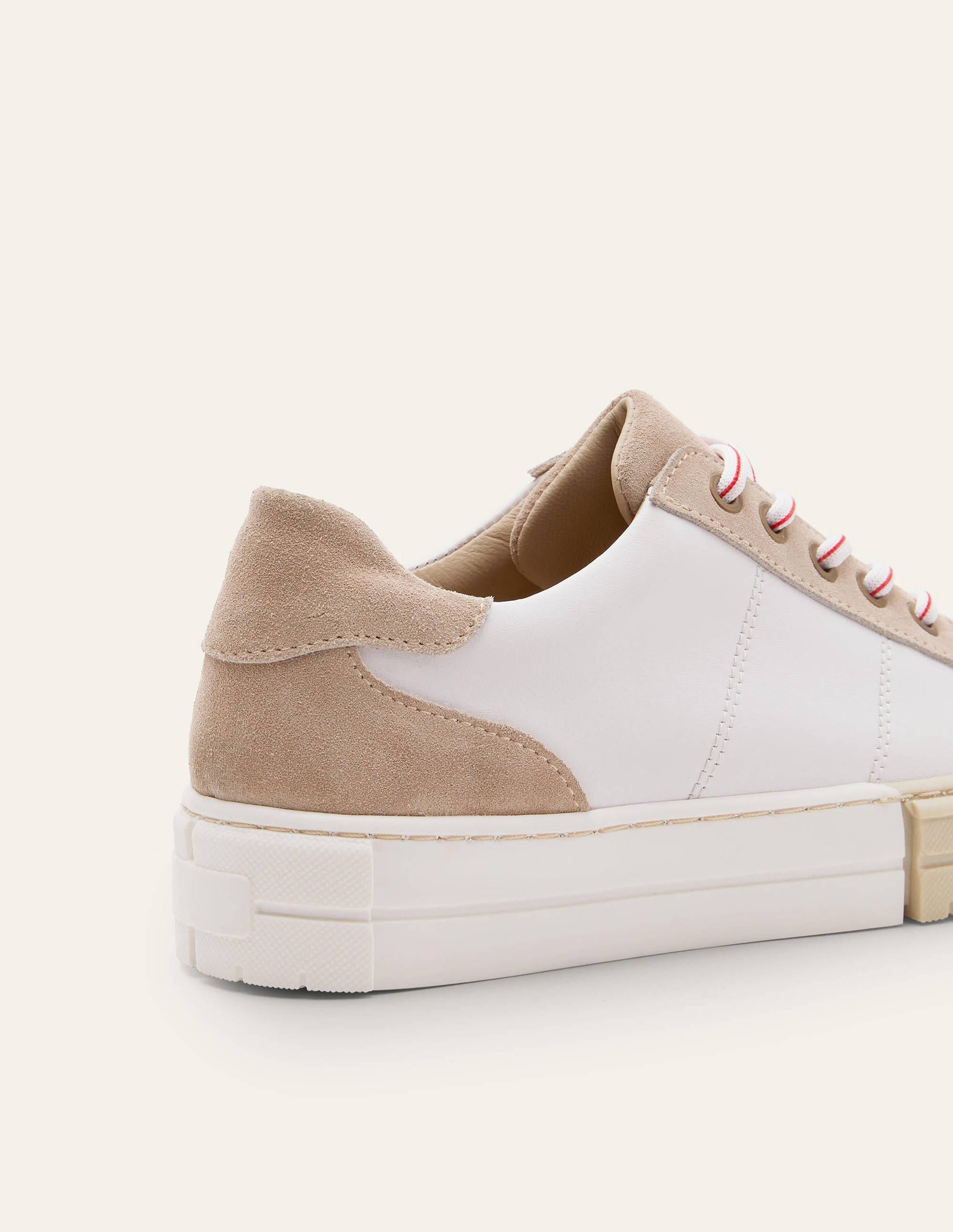 Pippa Layered Sole Trainers-White - Image 4