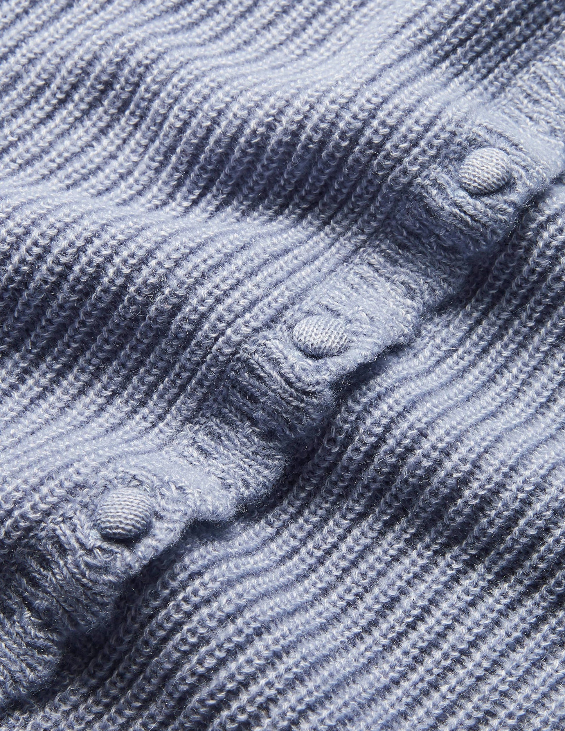 Ella Scallop Fluffy Cardigan-River-6