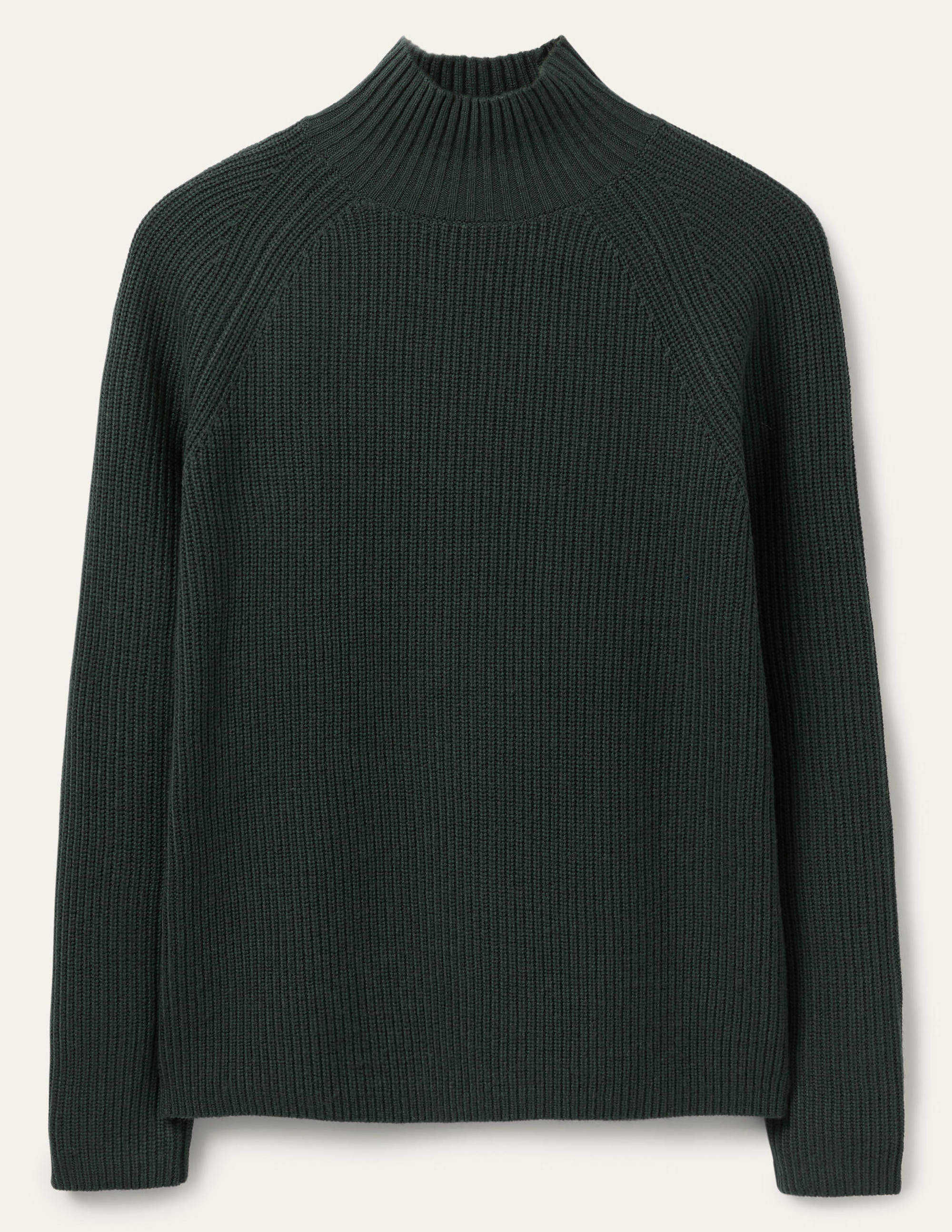 Mia Ribbed High Neck Jumper-Midnight Garden - Image 7
