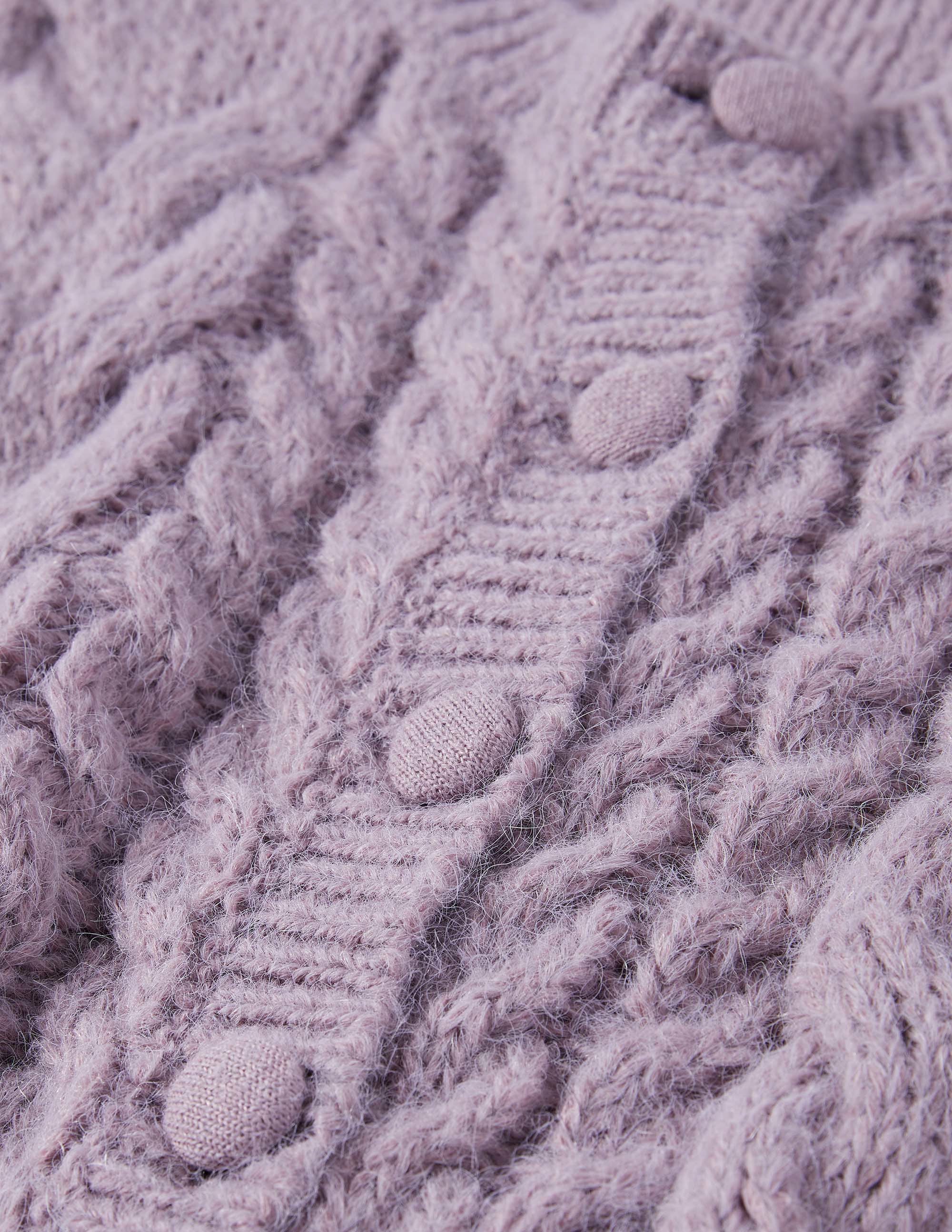 Claire Cardigan-Violet Opal - Image 5