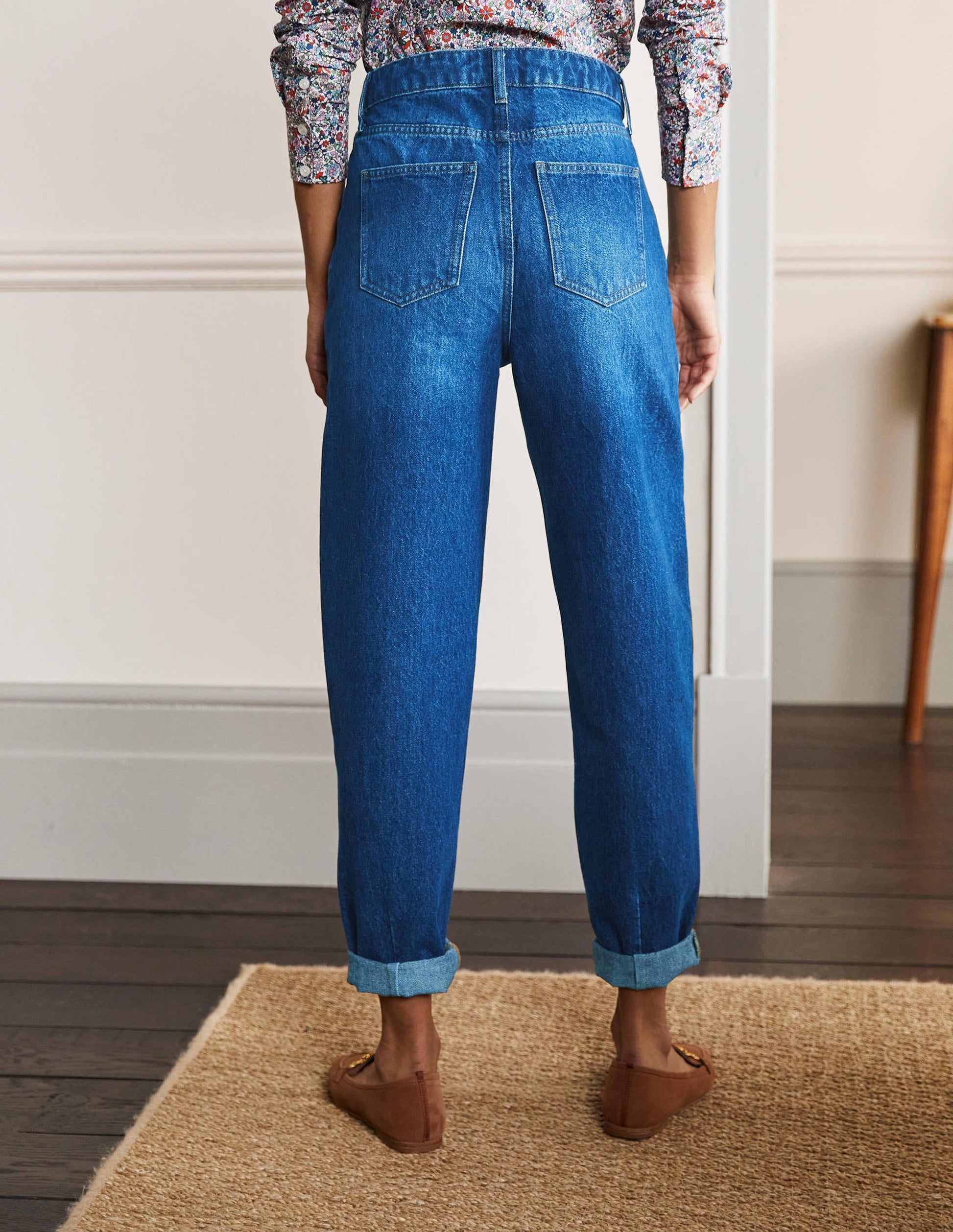 Balloon Leg Jeans-Dark Vintage-3