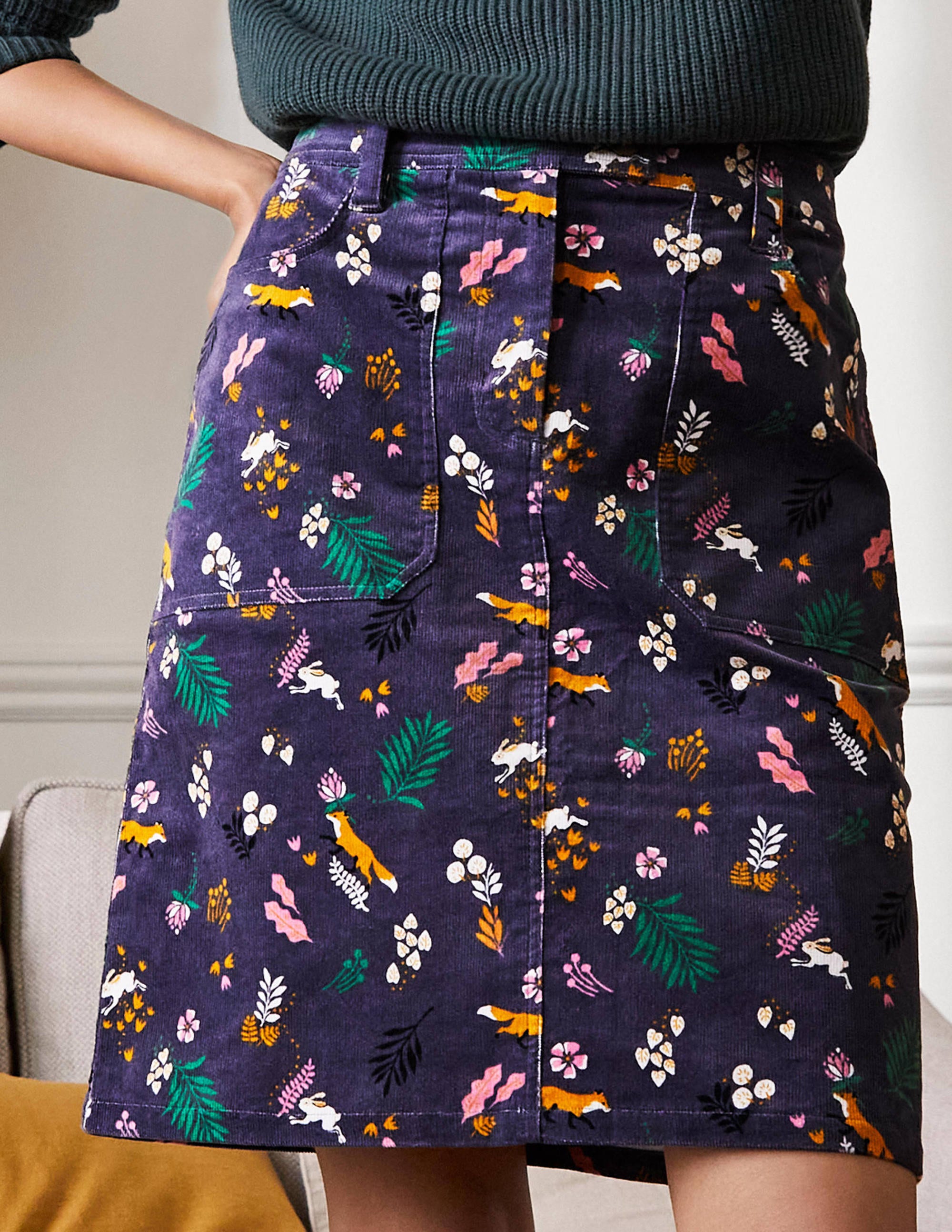 Cavendish Skirt-Asphalt, Fox Forest - Image 4