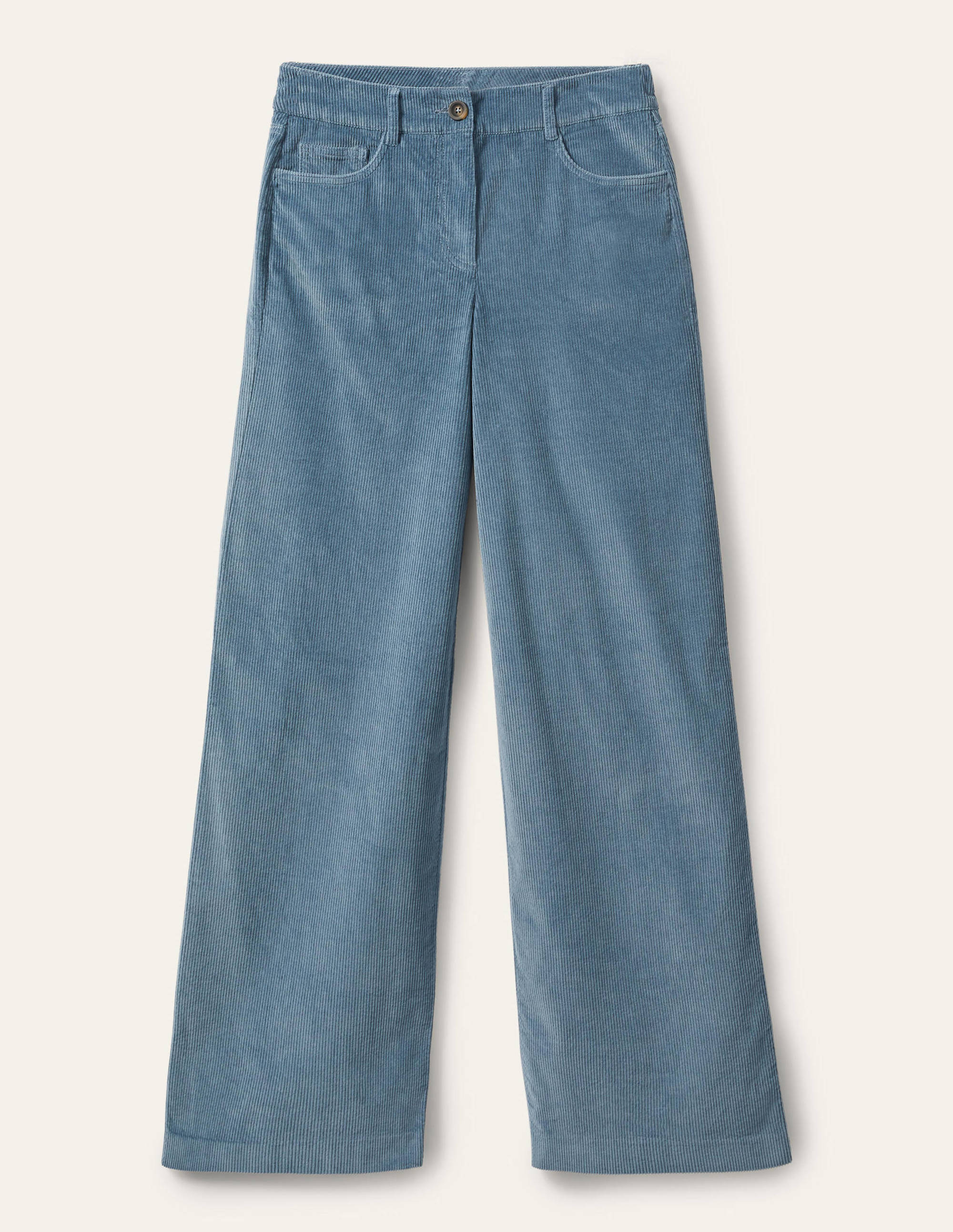 Alexia Cord Trousers-Airforce - Image 5