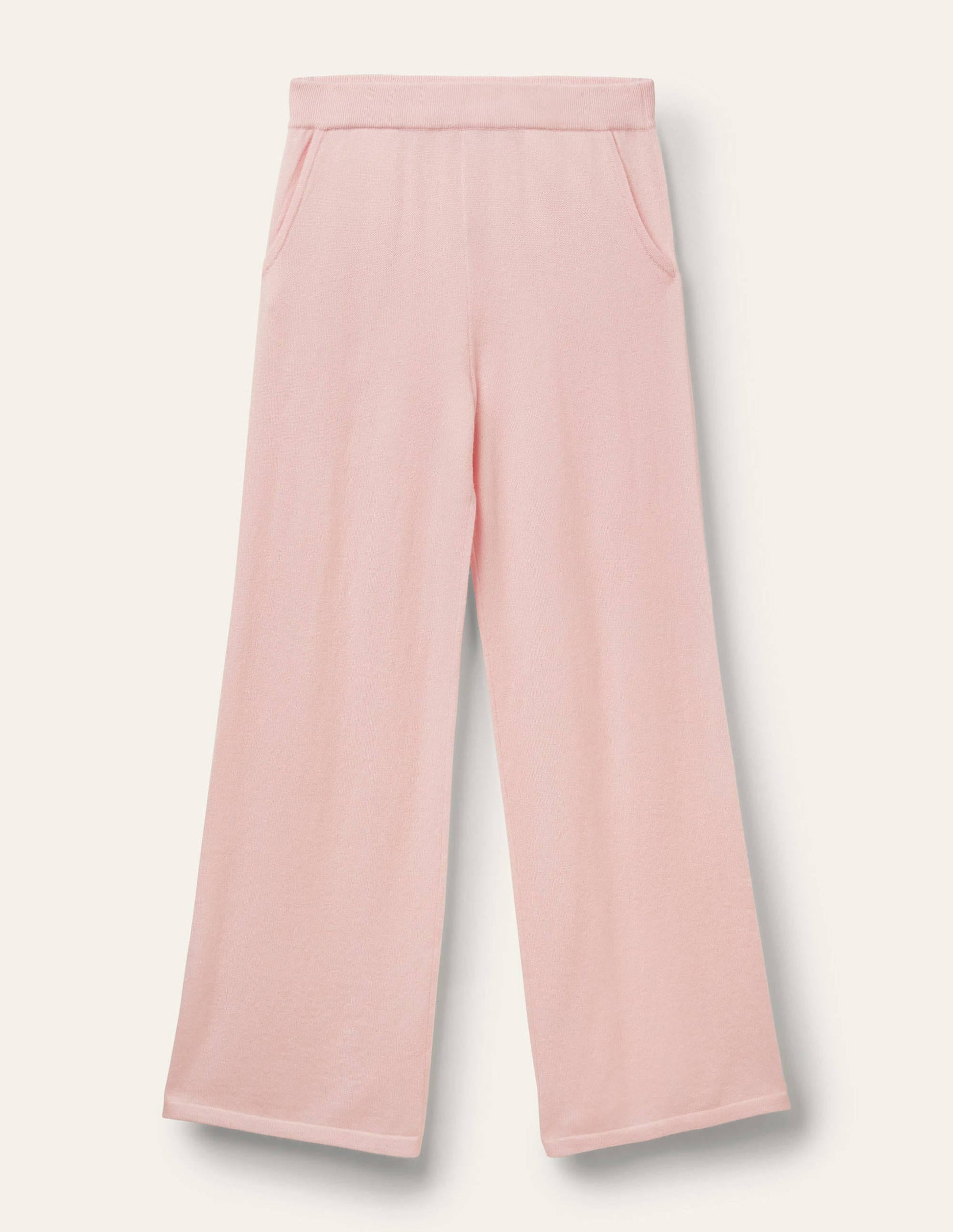 Cashmere Knit Lounge Joggers-Milkshake-6
