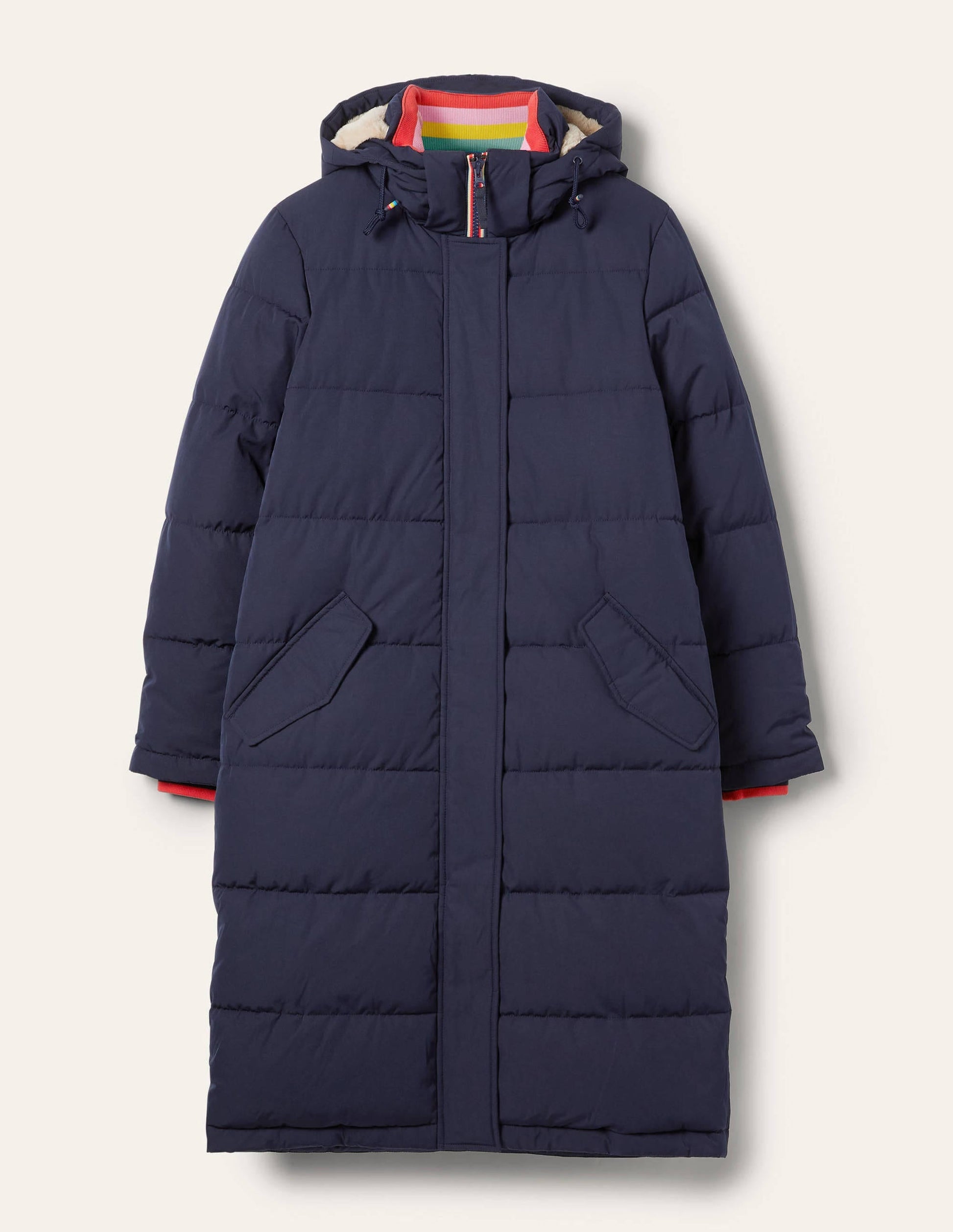 Skye Puffer Coat-Navy-5