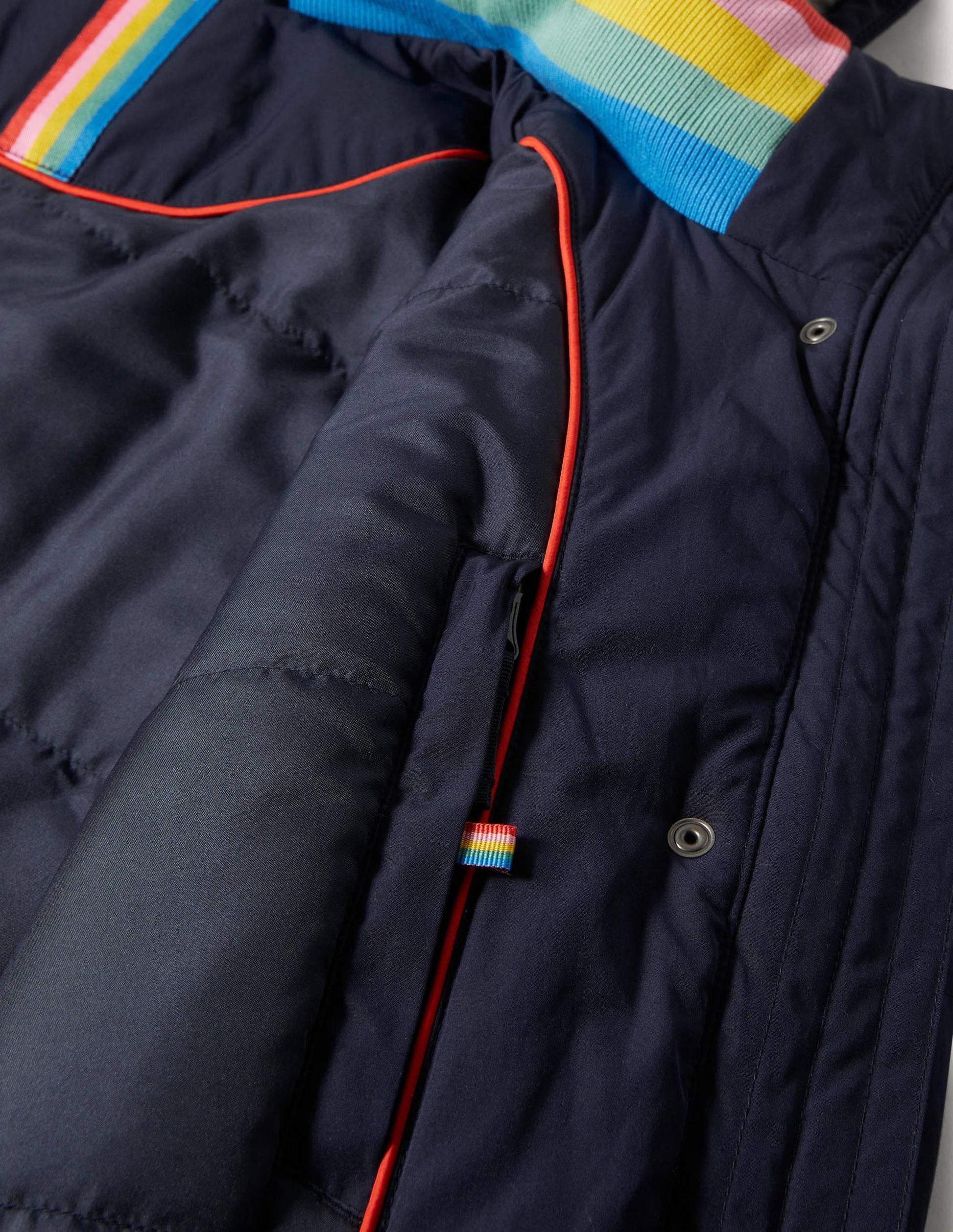 Skye Puffer Coat-Navy-8