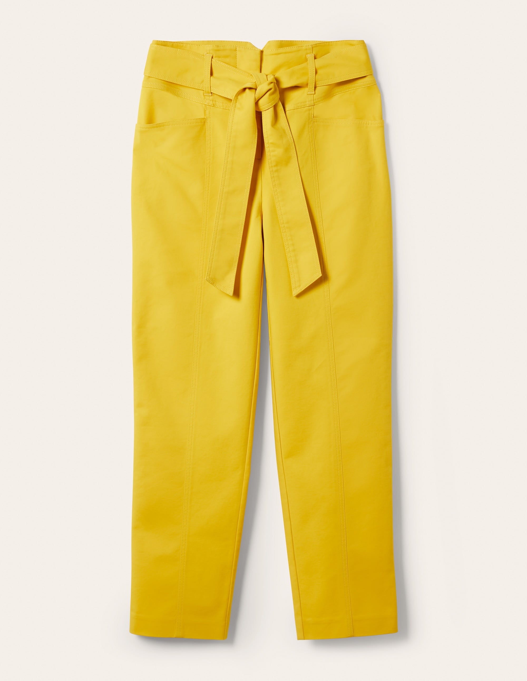 Tailored Tie Waist Trouser-Wasp - Image 5