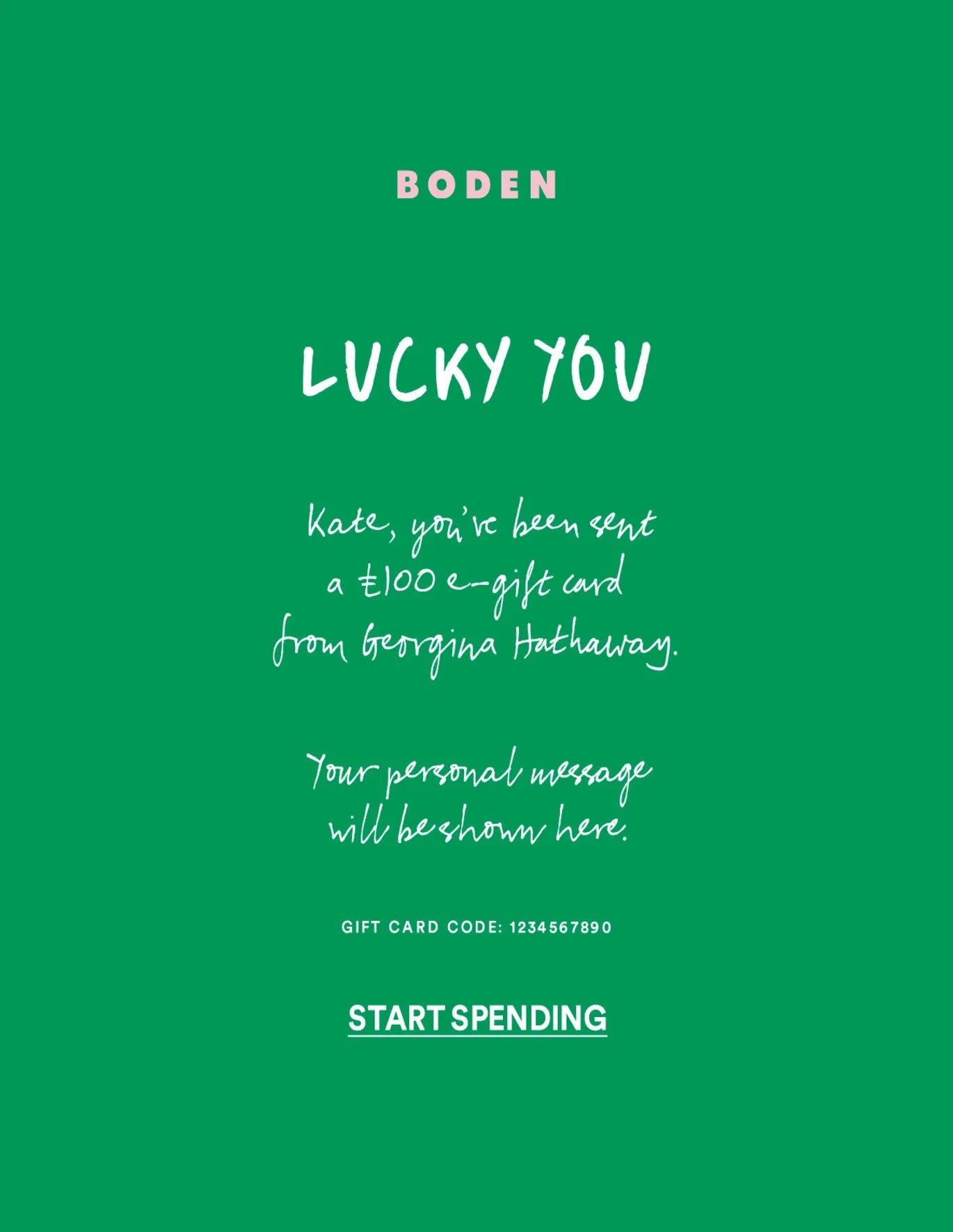 Test Gift Card - Image 1