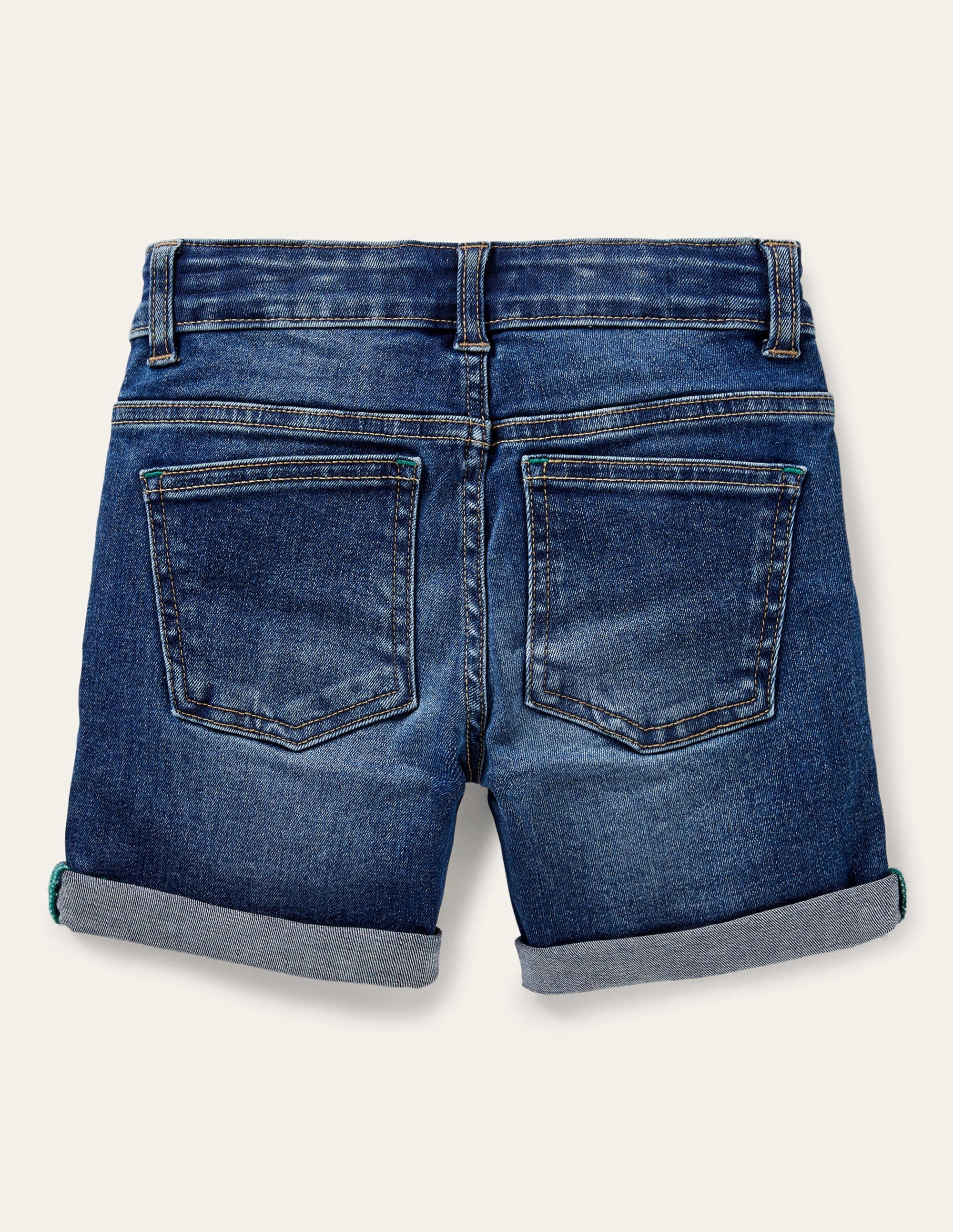 Adventure-flex Denim Shorts-Mid Vintage - Image 2