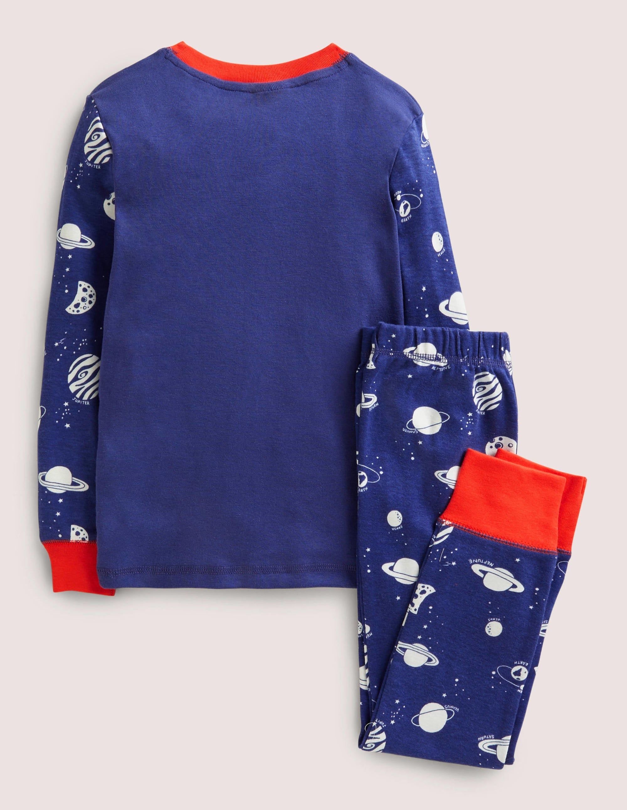 Snug Glow-in-the-dark Pyjamas-Starboard Blue Moon - Image 2