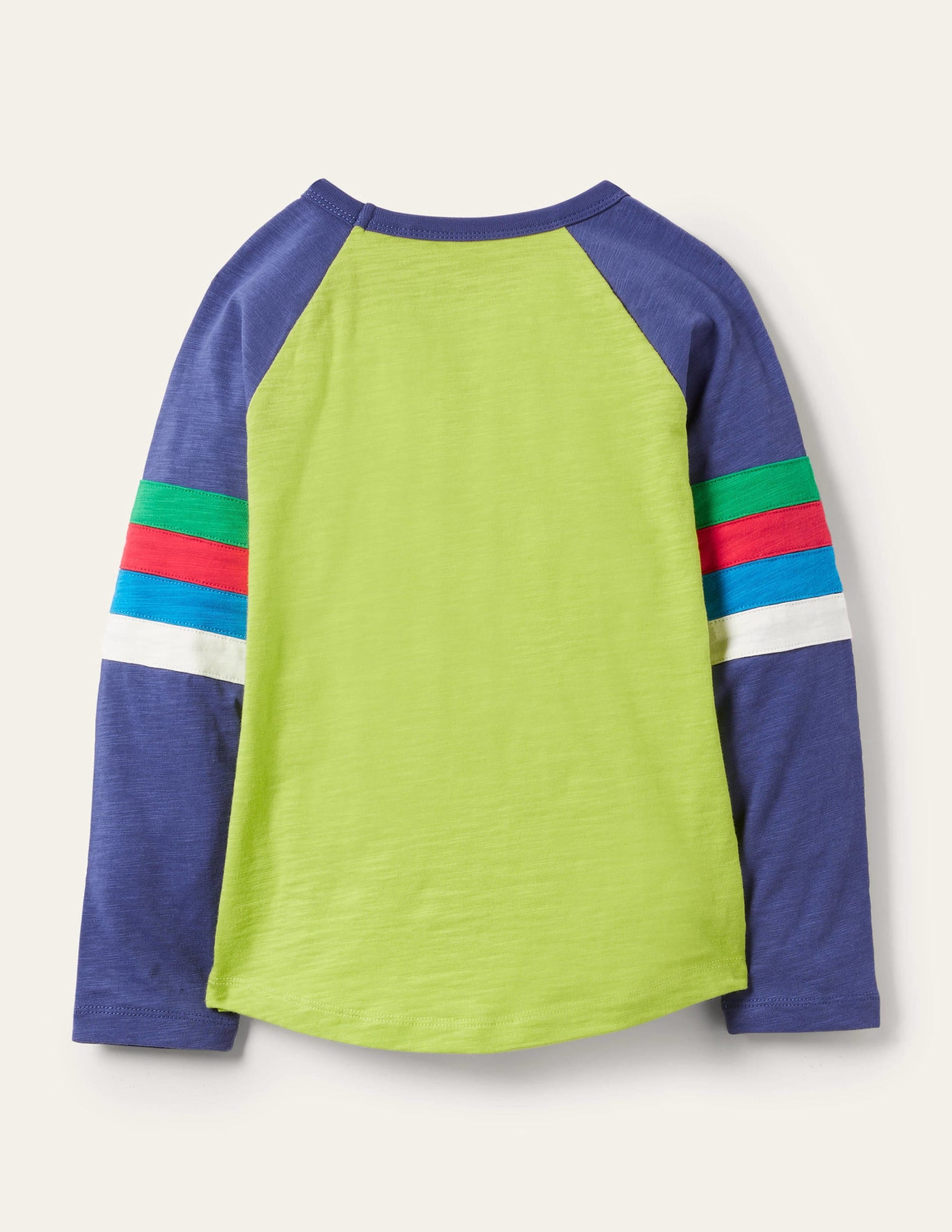 Raglan T-Shirt-Maximillion Yellow/Blue-2