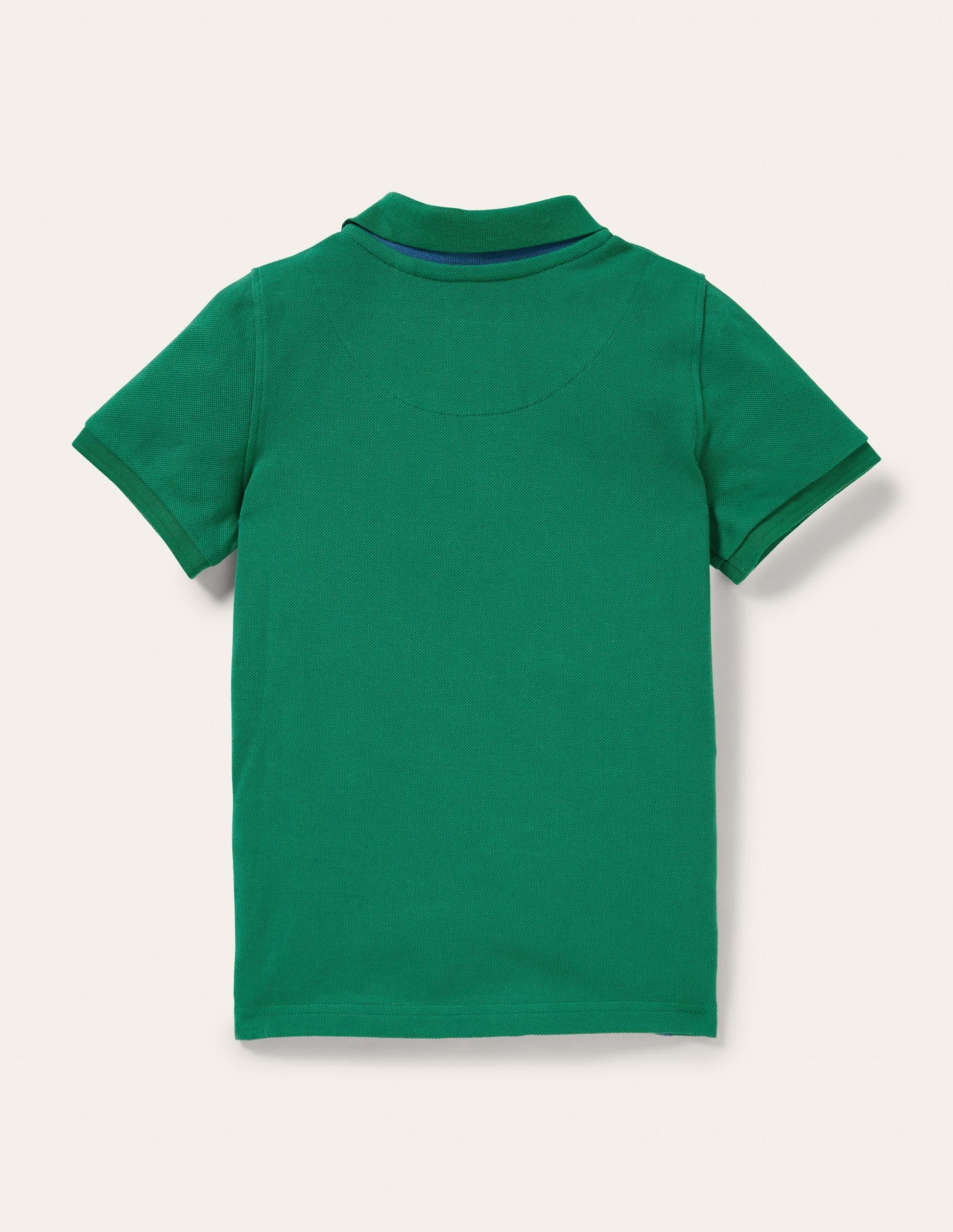Piqué Polo Shirt-Forest Green-2