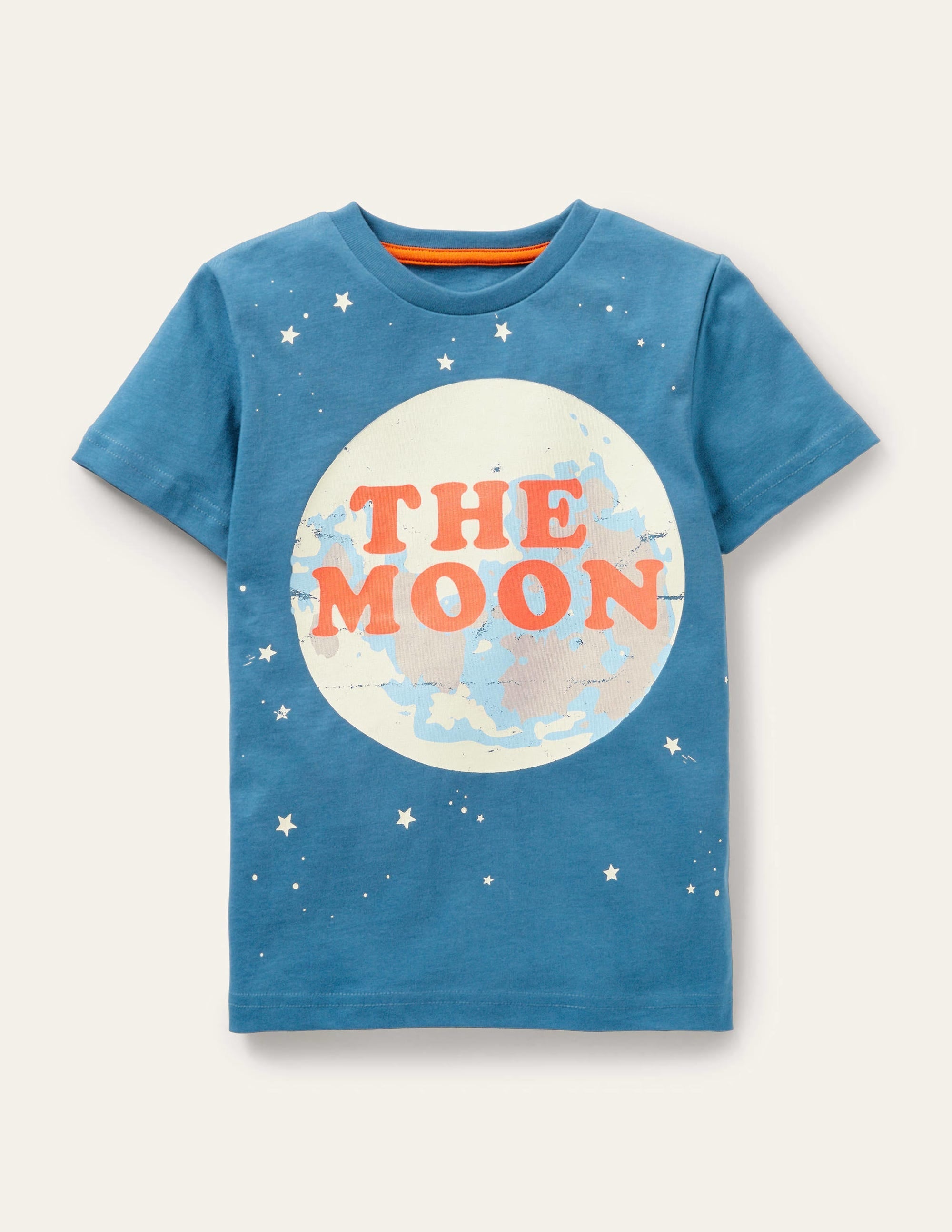 Glow-in-the-dark T-Shirt-Baltic Blue Moon - Image 1