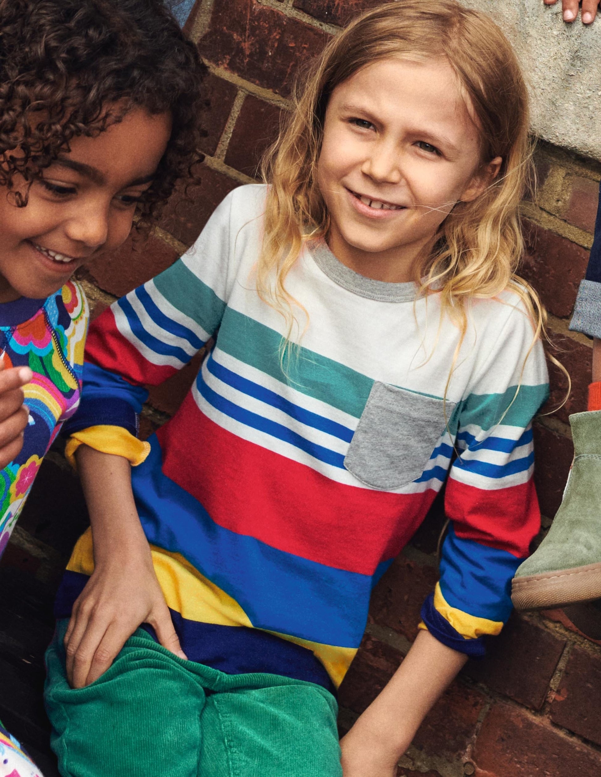Fun Breton T-shirt-Multi Wide Stripe-5