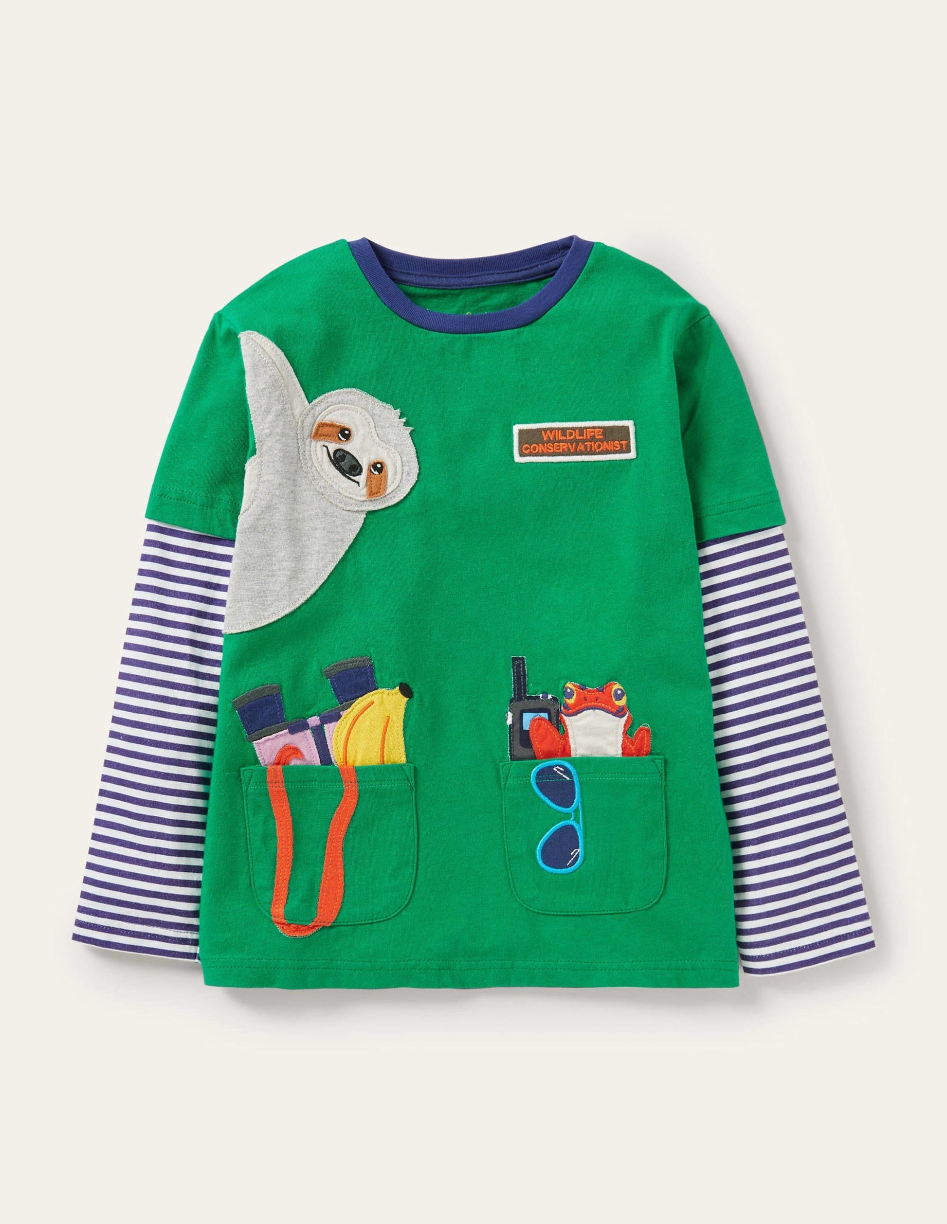 Occupational Appliqué T-shirt-Rosemary Green Conservationist-1