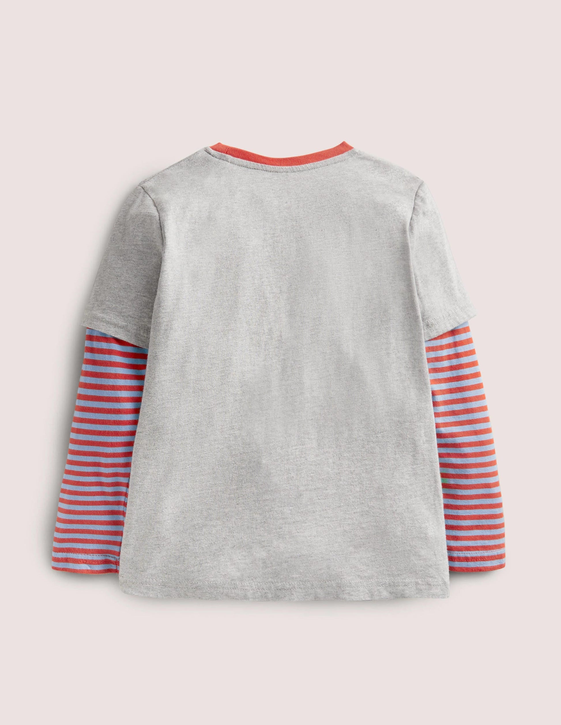 Occupational Appliqué T-shirt-Grey Marl Builder-2
