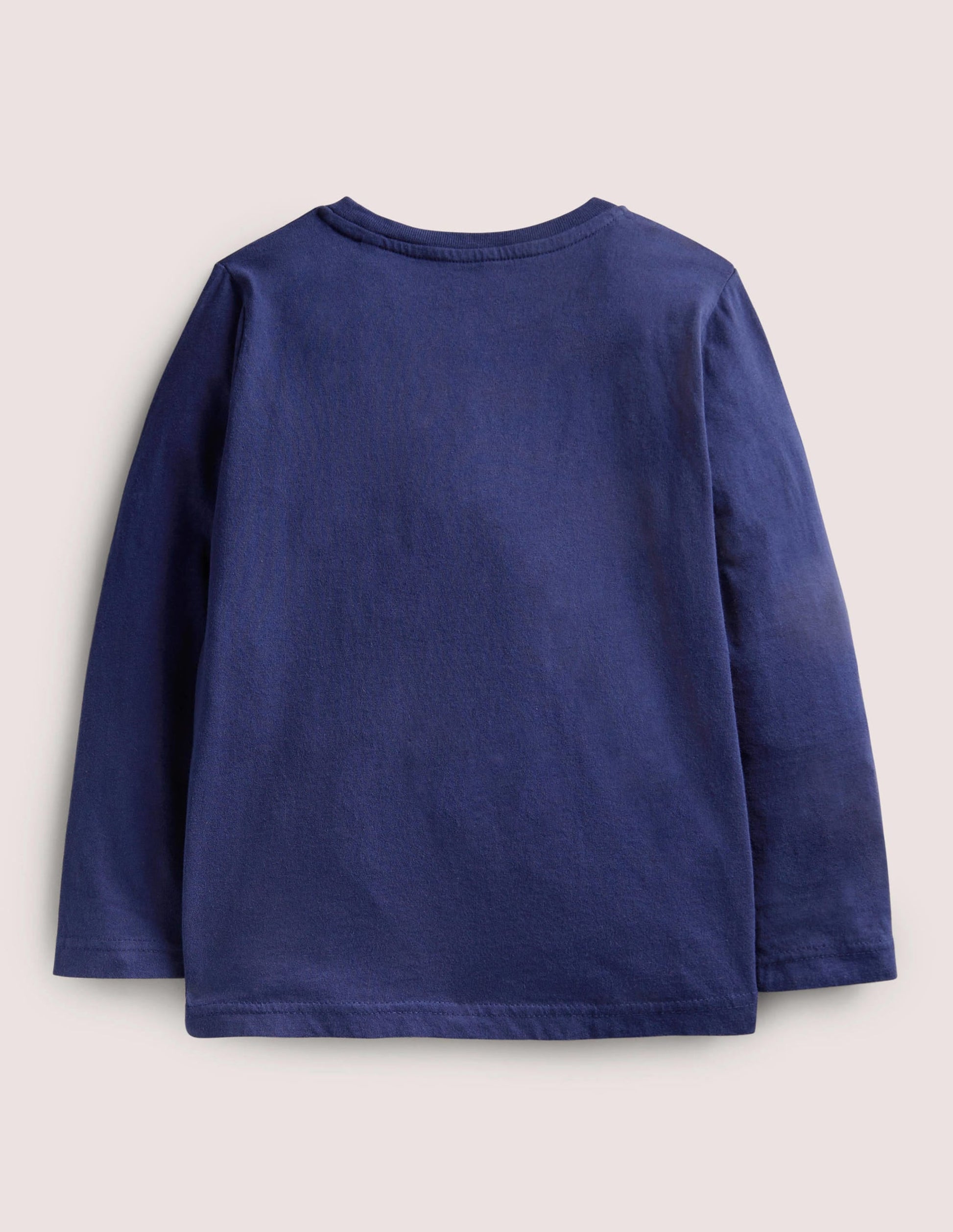 Lift-the-flap Rocket T-shirt-Navy Ombre Rocket-2