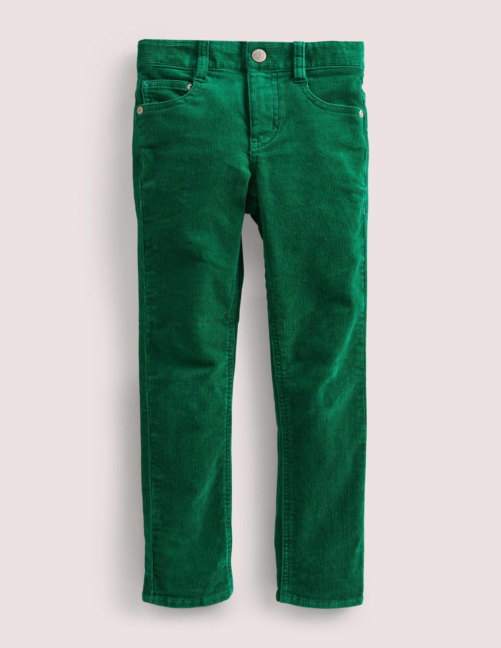 Slim Cord Stretch Jeans-Shady Green - Image 1